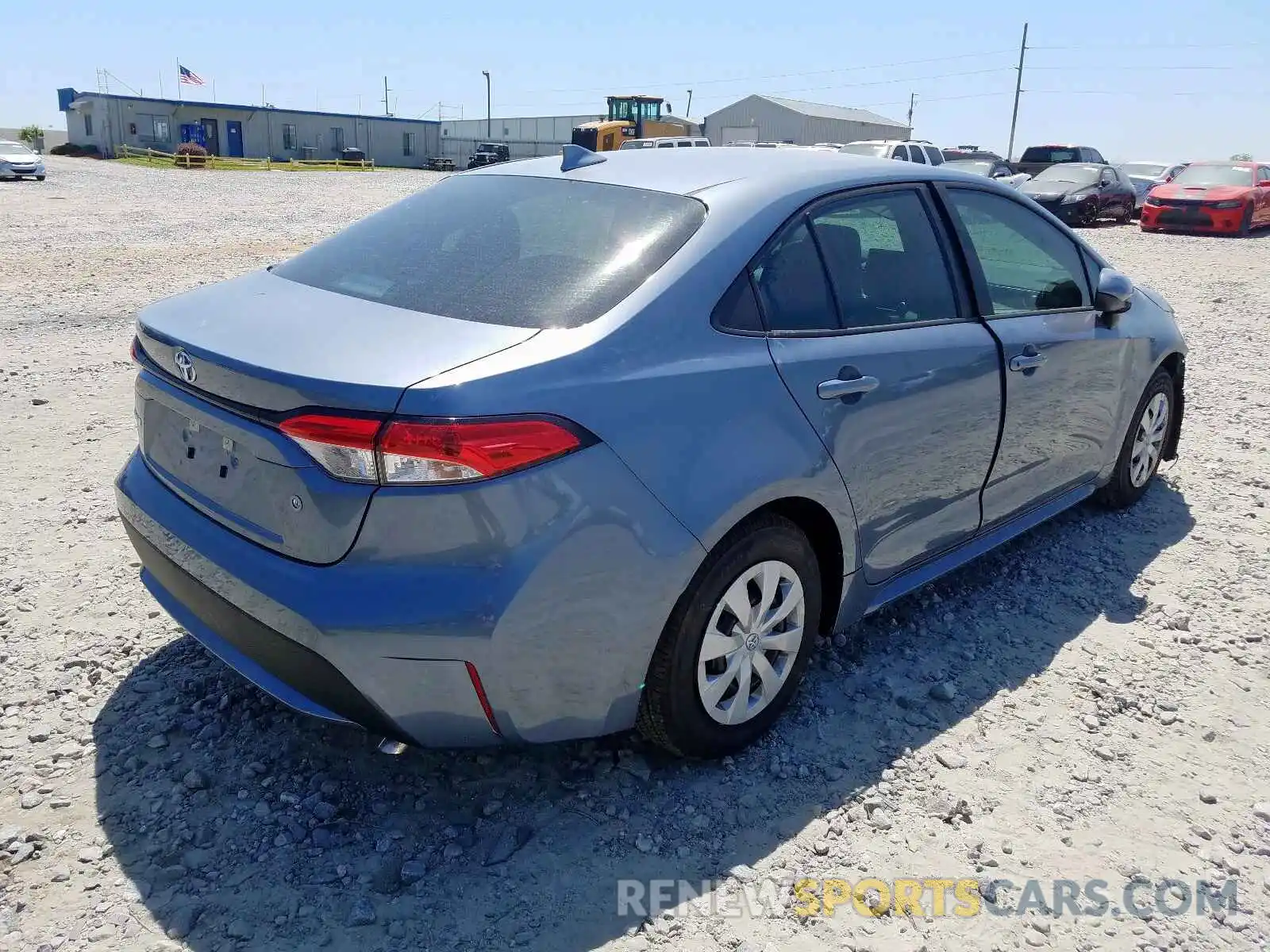 4 Photograph of a damaged car 5YFDPRAE8LP117427 TOYOTA COROLLA 2020