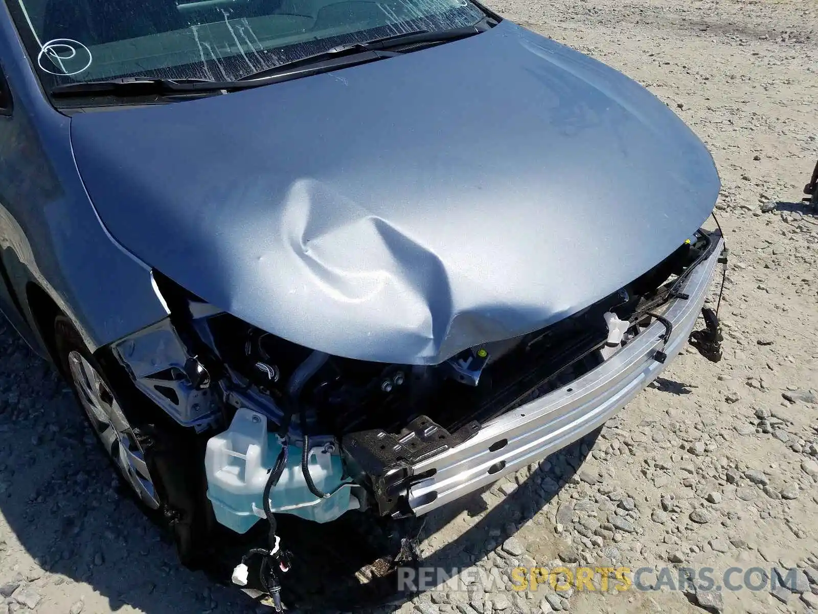 9 Photograph of a damaged car 5YFDPRAE8LP117427 TOYOTA COROLLA 2020