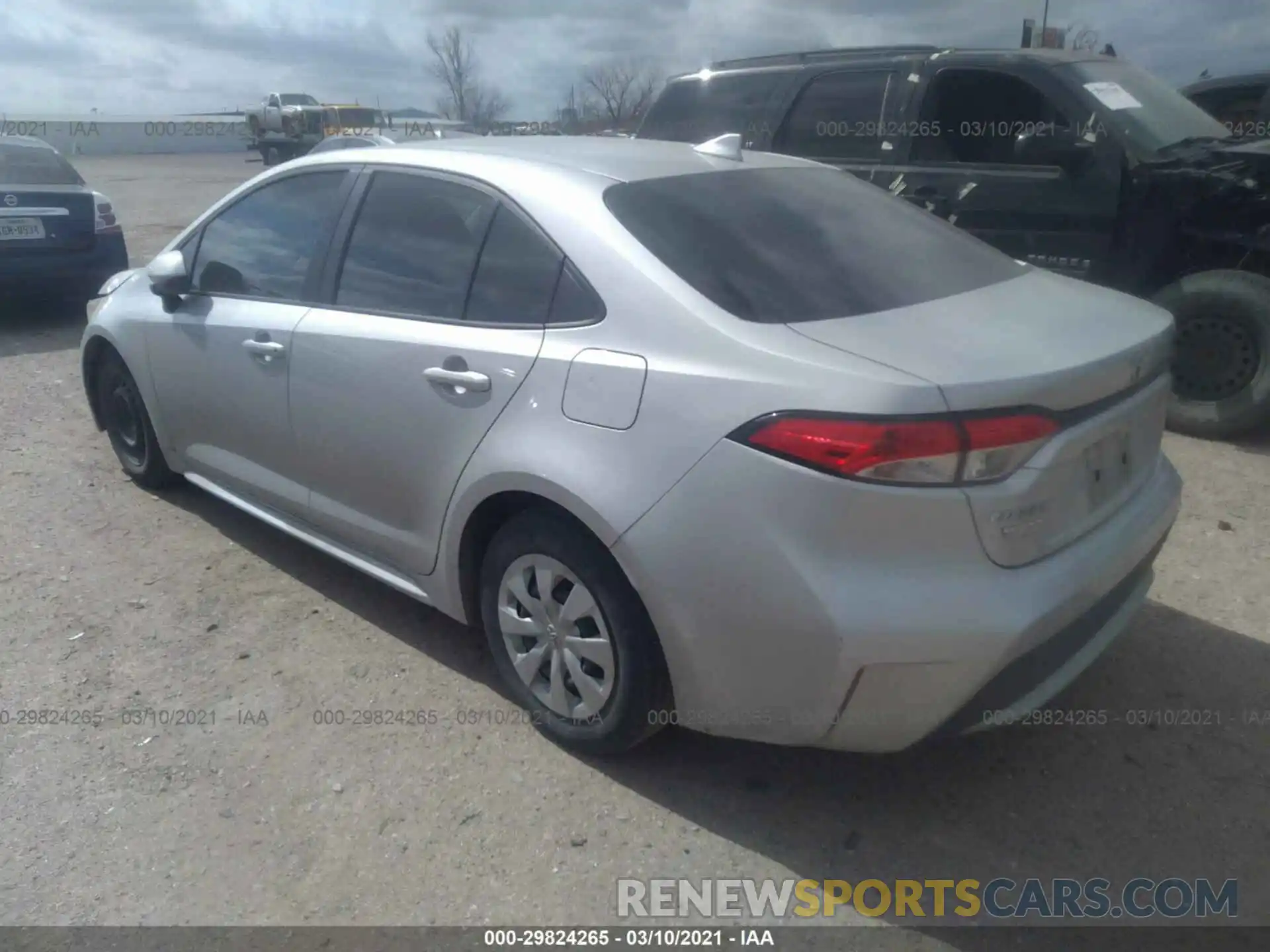 3 Photograph of a damaged car 5YFDPRAE9LP028532 TOYOTA COROLLA 2020