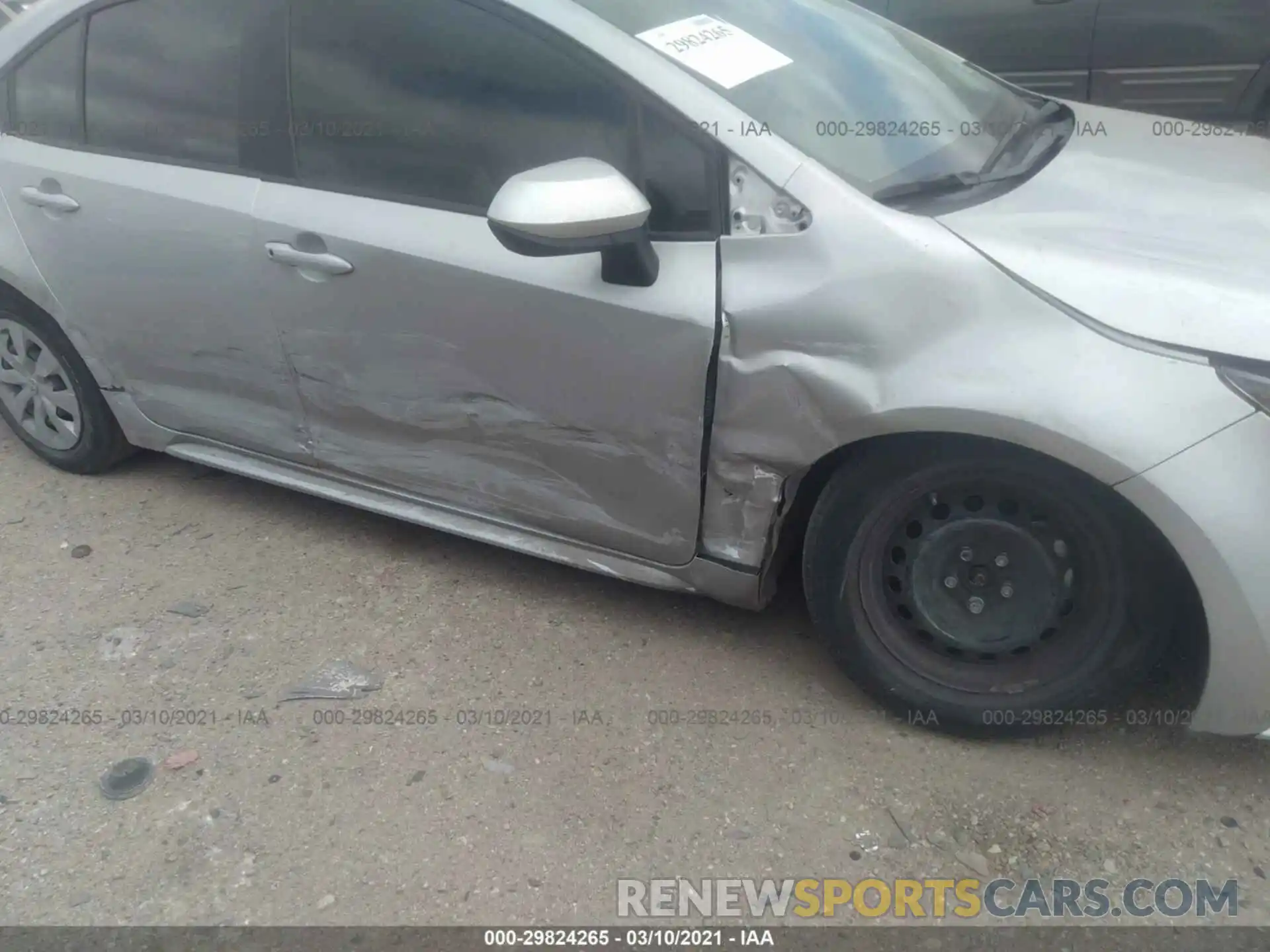 6 Photograph of a damaged car 5YFDPRAE9LP028532 TOYOTA COROLLA 2020