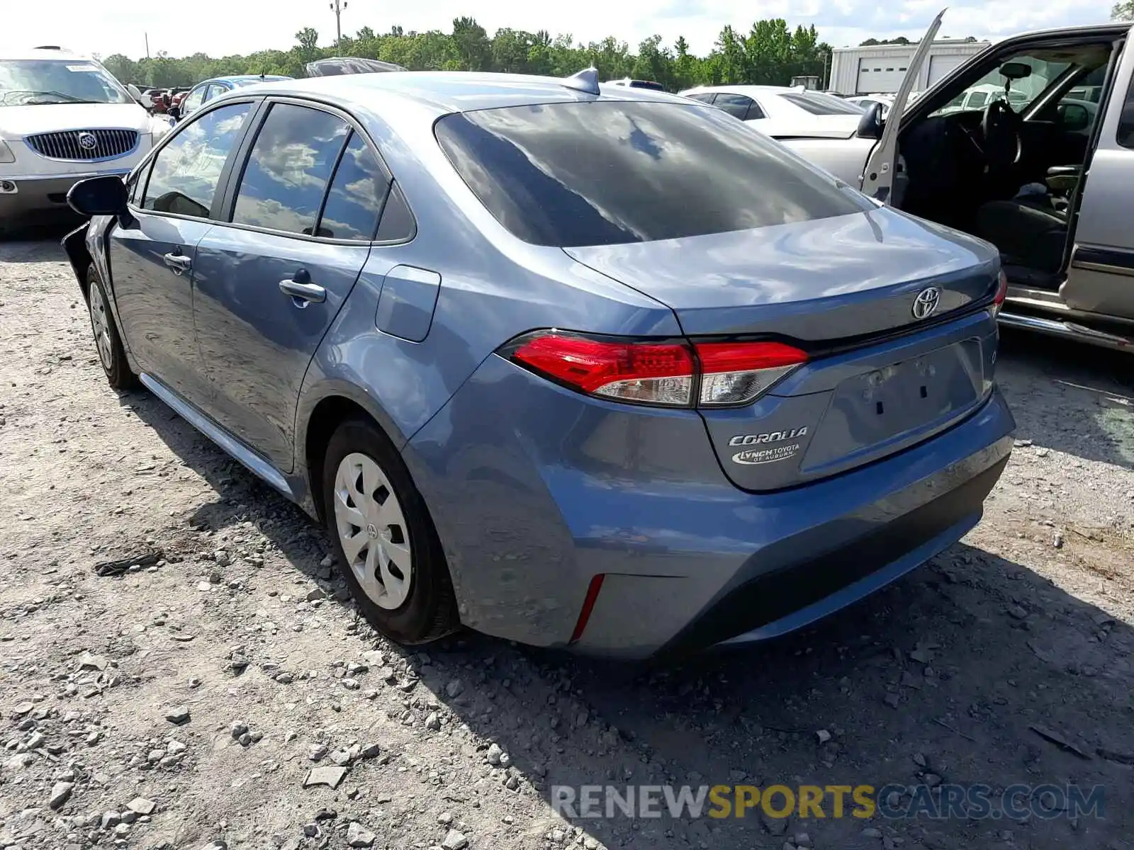 3 Photograph of a damaged car 5YFDPRAE9LP046738 TOYOTA COROLLA 2020