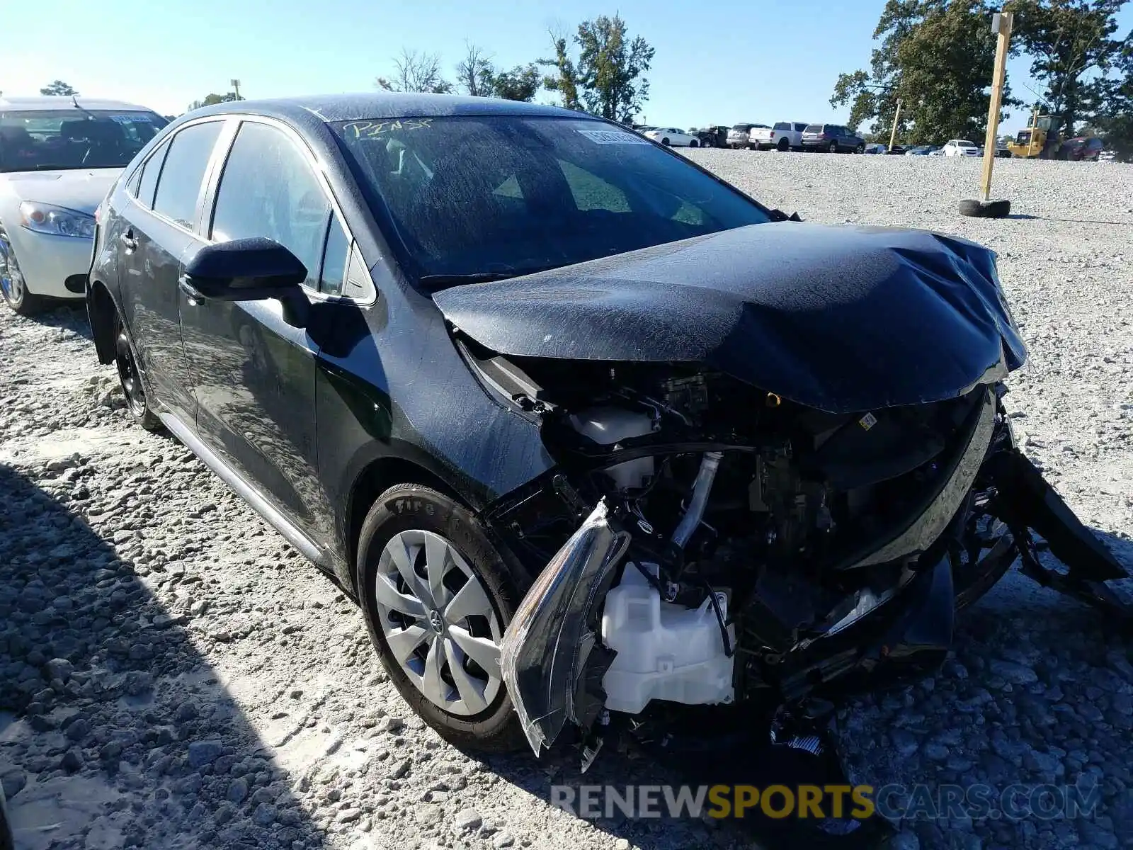 1 Photograph of a damaged car 5YFDPRAE9LP048778 TOYOTA COROLLA 2020