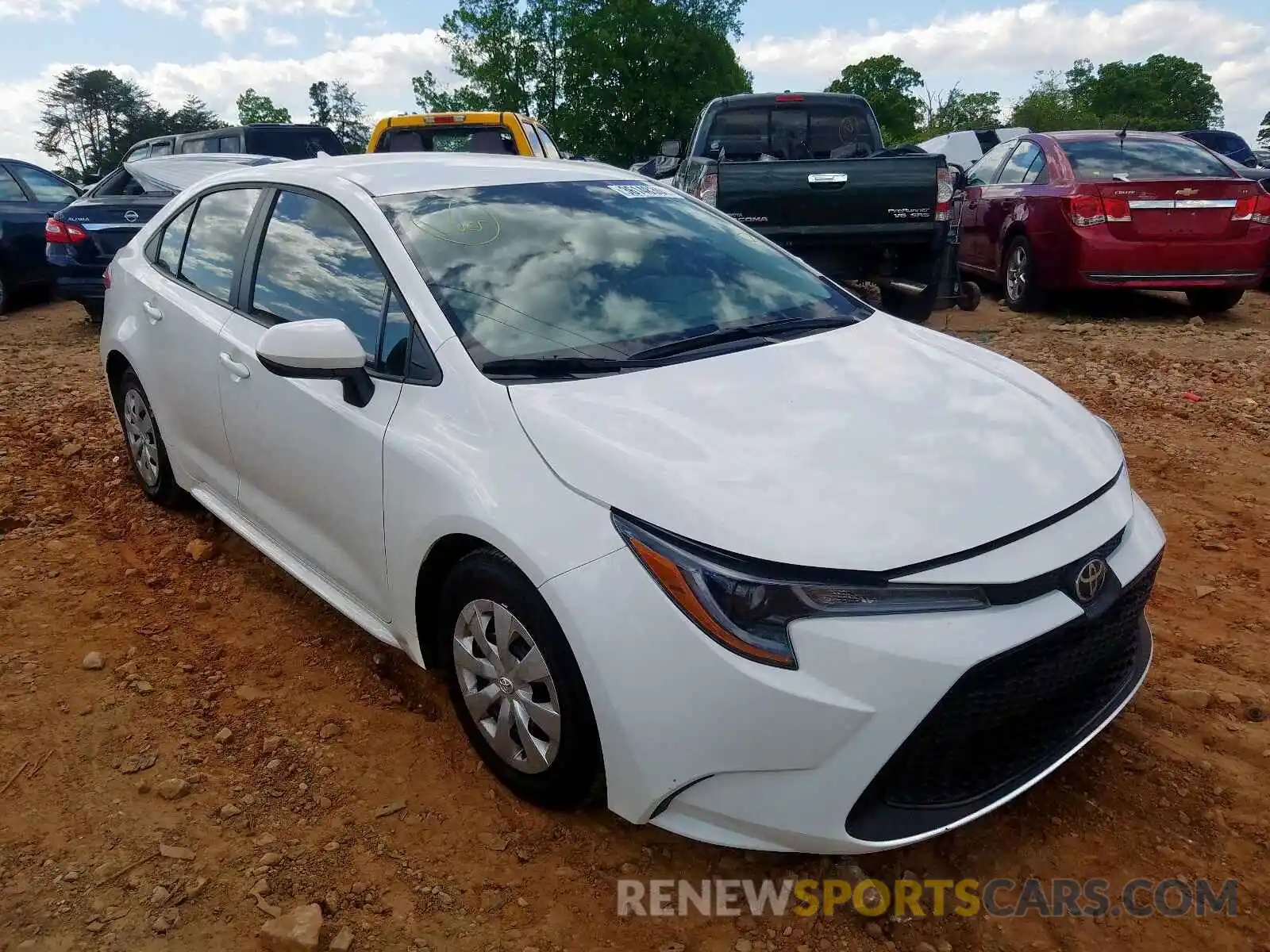 1 Photograph of a damaged car 5YFDPRAE9LP051180 TOYOTA COROLLA 2020