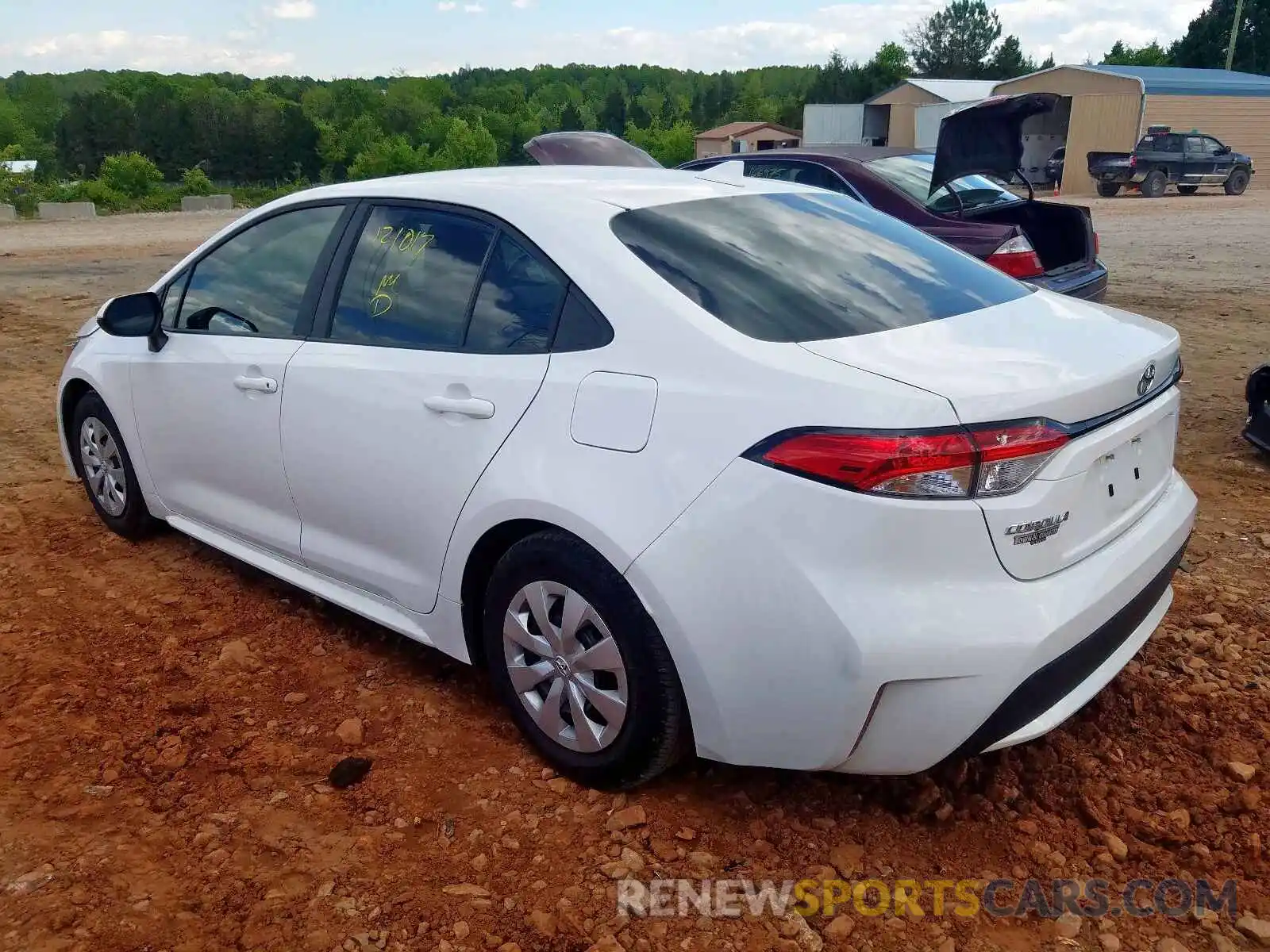 3 Photograph of a damaged car 5YFDPRAE9LP051180 TOYOTA COROLLA 2020