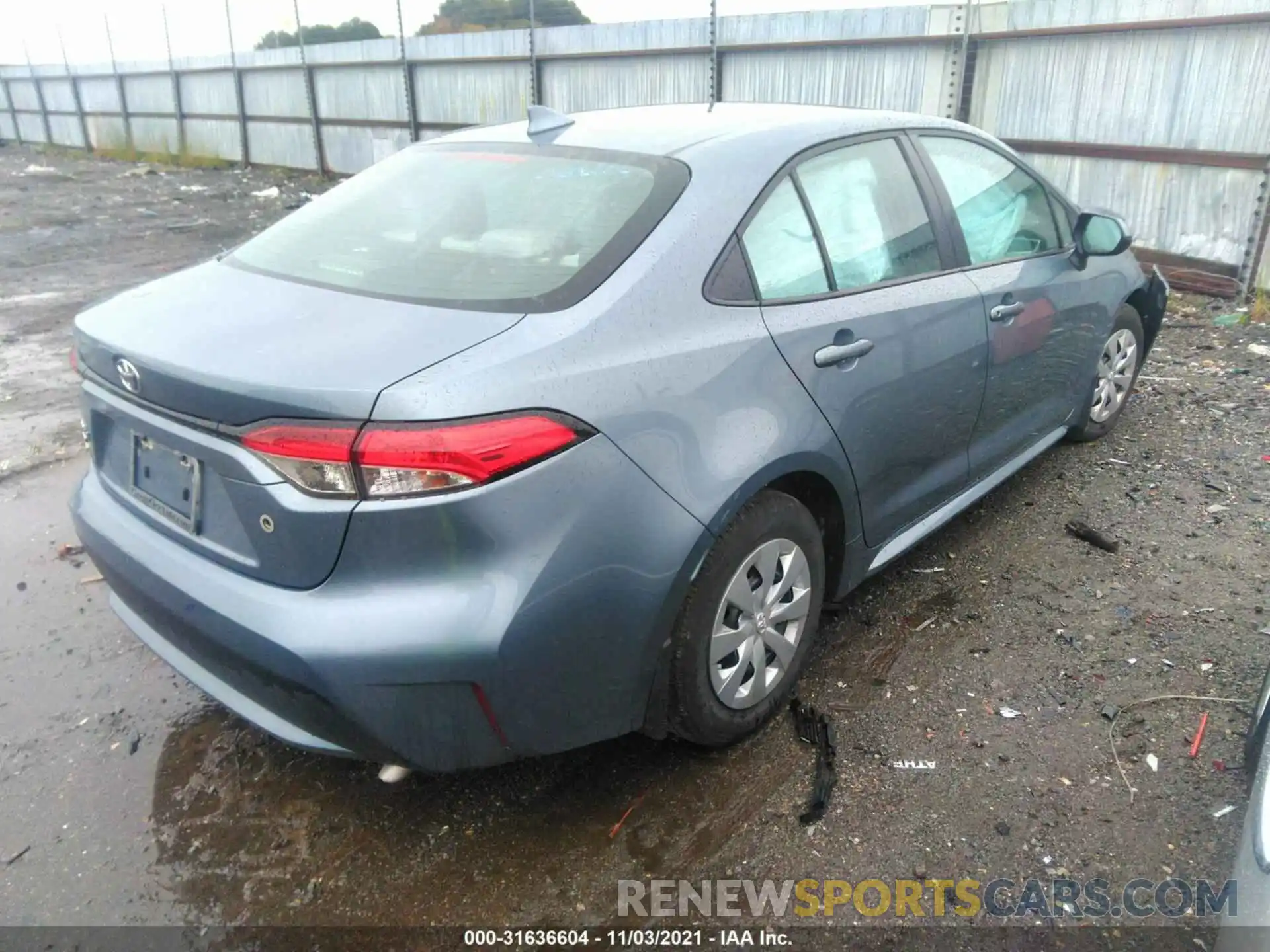 4 Photograph of a damaged car 5YFDPRAE9LP057982 TOYOTA COROLLA 2020