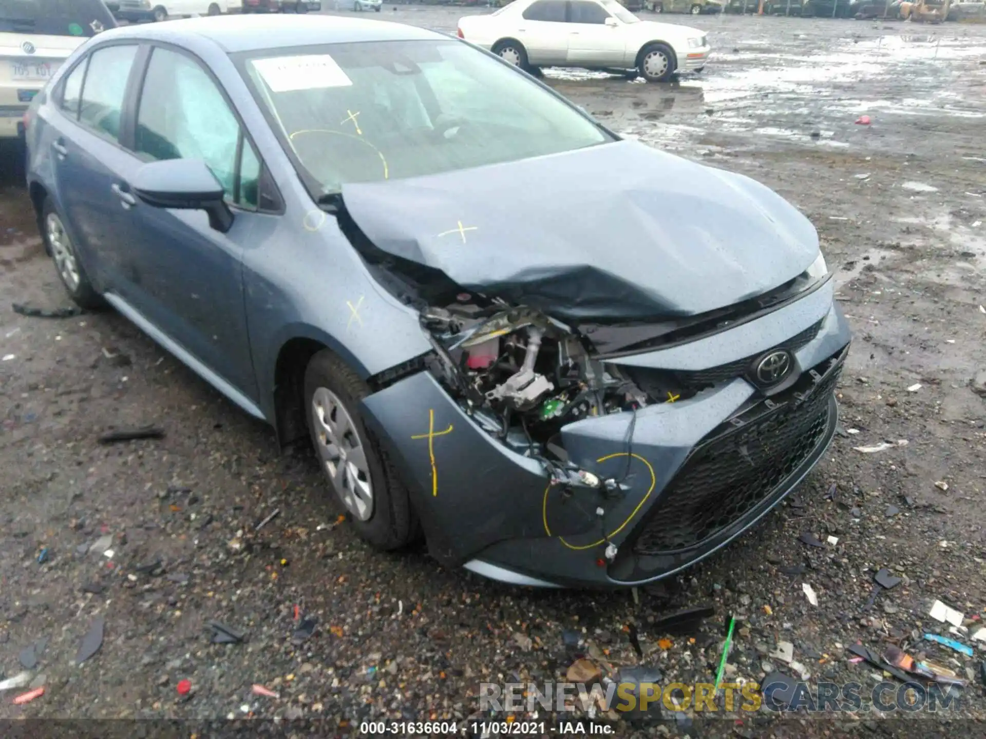 6 Photograph of a damaged car 5YFDPRAE9LP057982 TOYOTA COROLLA 2020