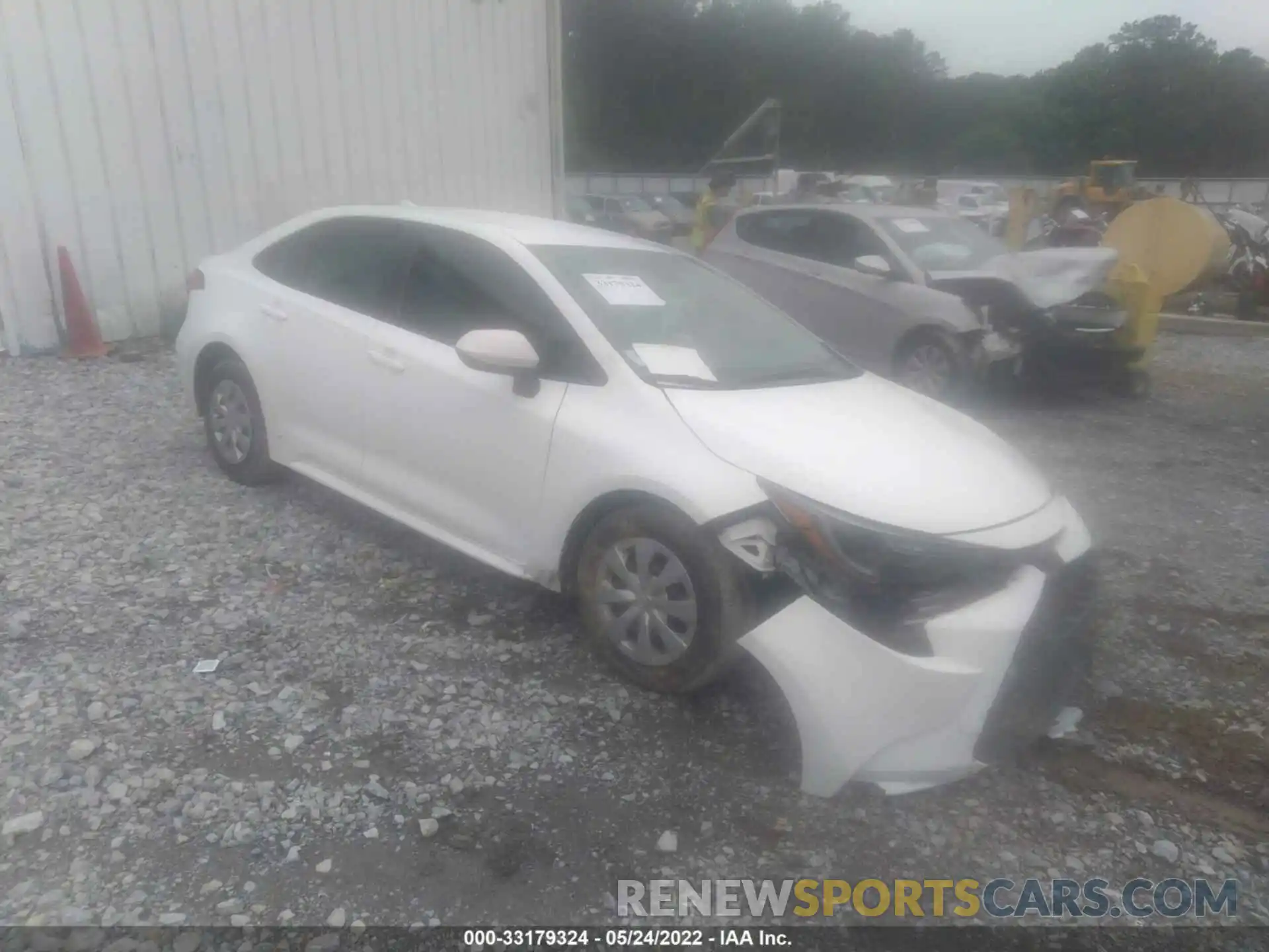 1 Photograph of a damaged car 5YFDPRAE9LP065600 TOYOTA COROLLA 2020