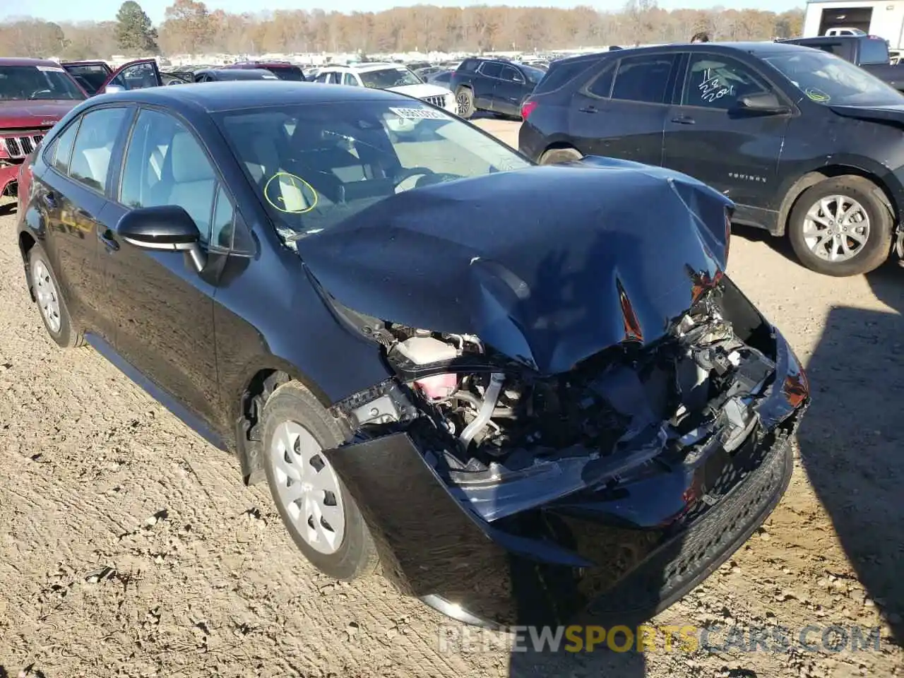 1 Photograph of a damaged car 5YFDPRAE9LP067511 TOYOTA COROLLA 2020