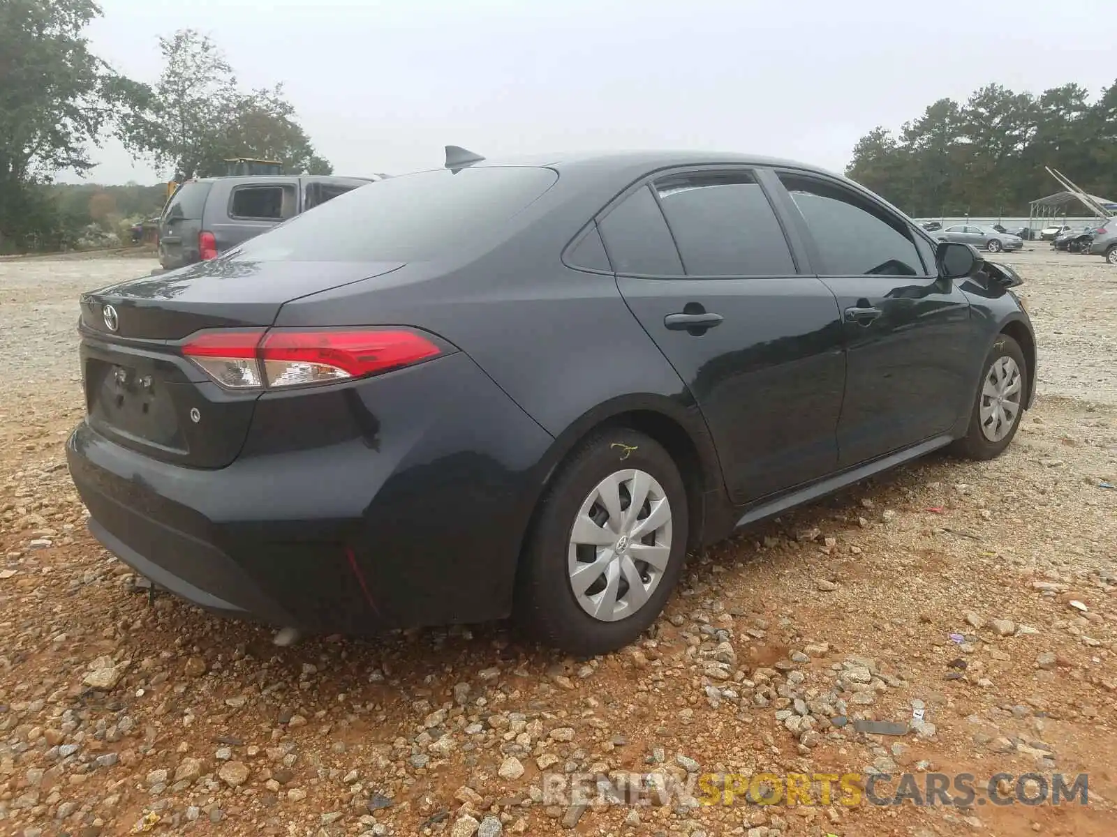 4 Photograph of a damaged car 5YFDPRAE9LP126461 TOYOTA COROLLA 2020