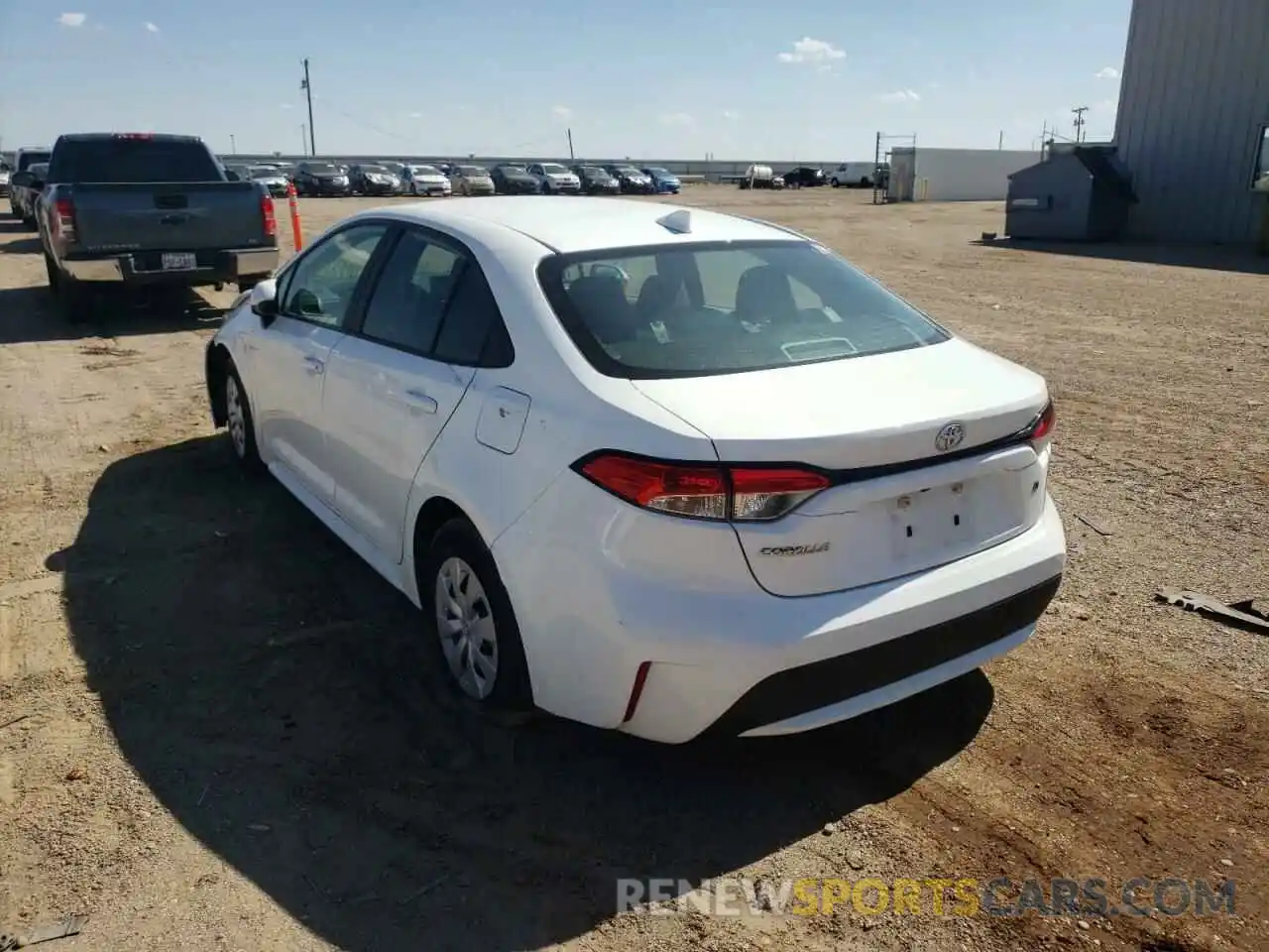 3 Photograph of a damaged car 5YFDPRAE9LP143132 TOYOTA COROLLA 2020