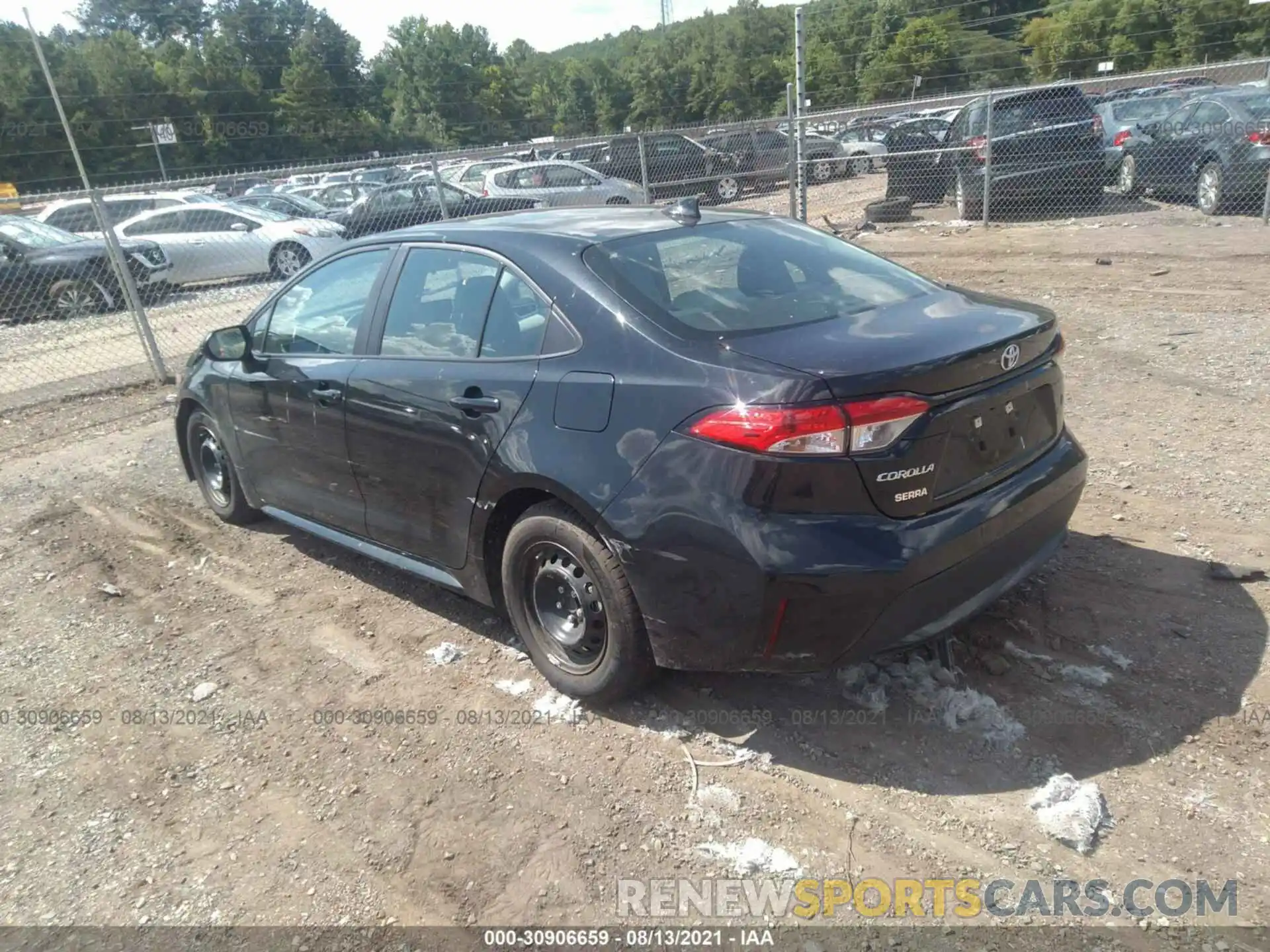 3 Photograph of a damaged car 5YFDPRAE9LP143910 TOYOTA COROLLA 2020