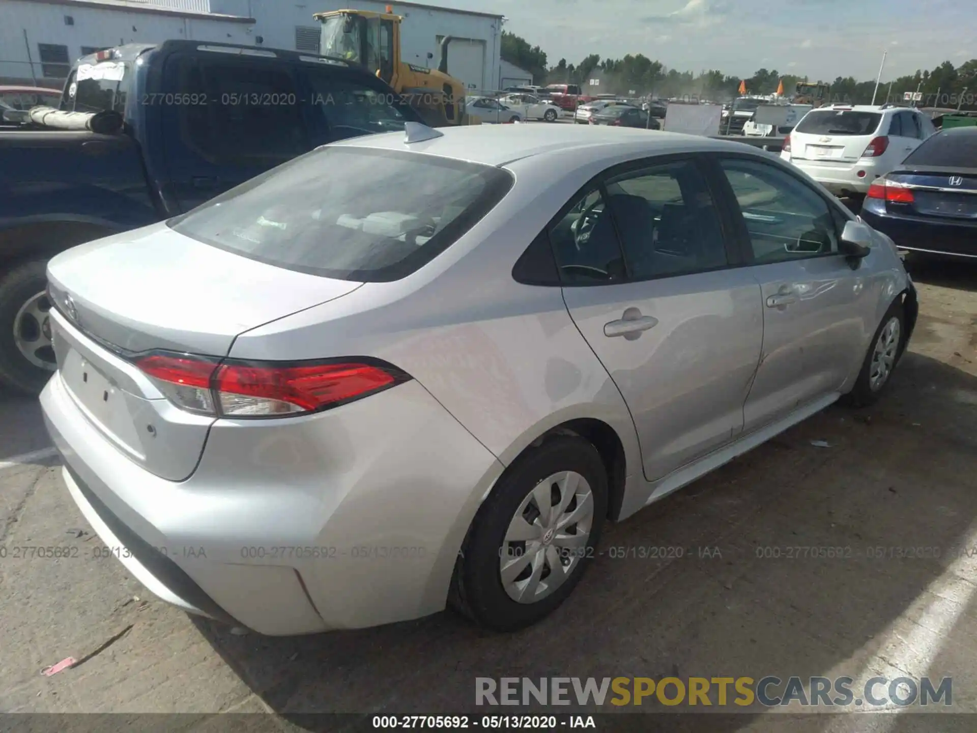 4 Photograph of a damaged car 5YFDPRAEXLP007107 TOYOTA COROLLA 2020