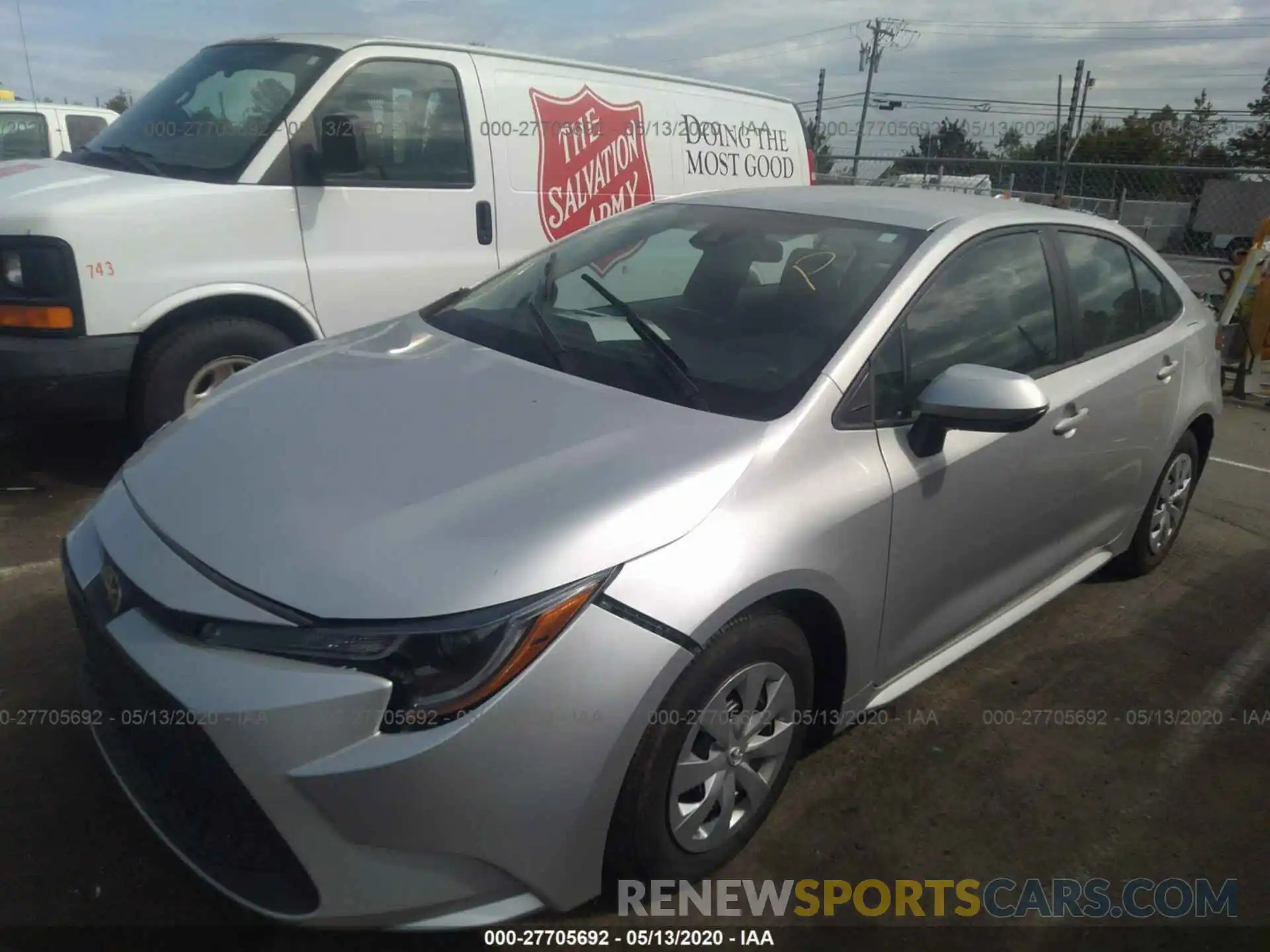 6 Photograph of a damaged car 5YFDPRAEXLP007107 TOYOTA COROLLA 2020