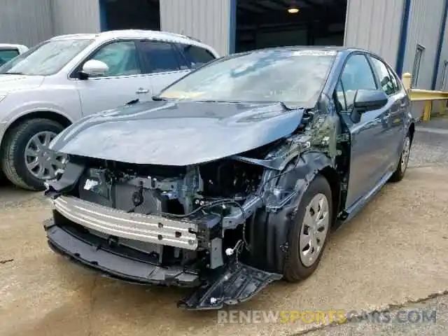 2 Photograph of a damaged car 5YFDPRAEXLP012517 TOYOTA COROLLA 2020