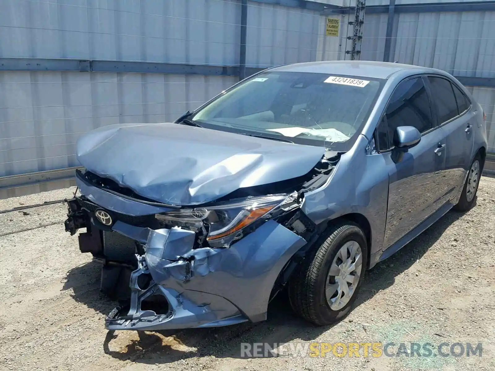 2 Photograph of a damaged car 5YFDPRAEXLP013585 TOYOTA COROLLA 2020