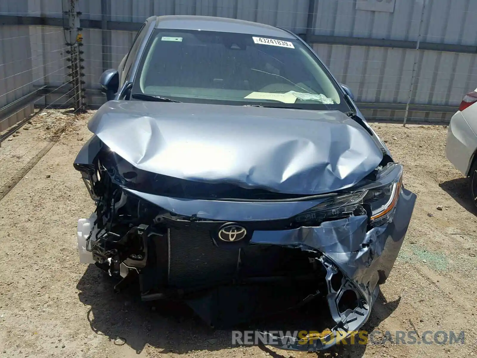 9 Photograph of a damaged car 5YFDPRAEXLP013585 TOYOTA COROLLA 2020