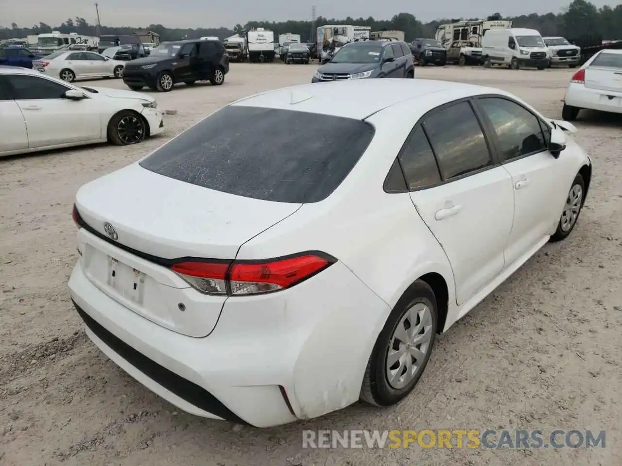 4 Photograph of a damaged car 5YFDPRAEXLP015207 TOYOTA COROLLA 2020