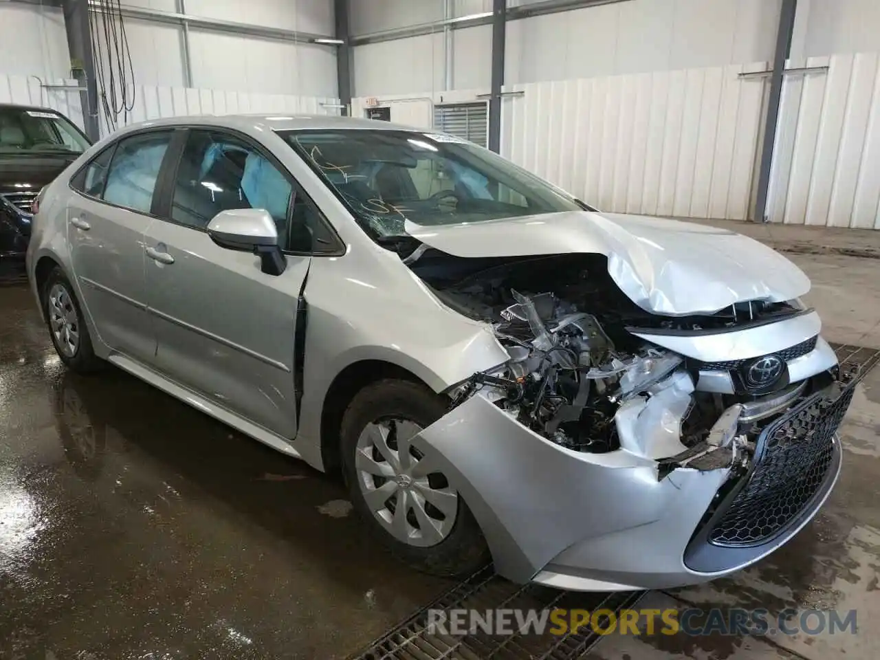 1 Photograph of a damaged car 5YFDPRAEXLP017989 TOYOTA COROLLA 2020