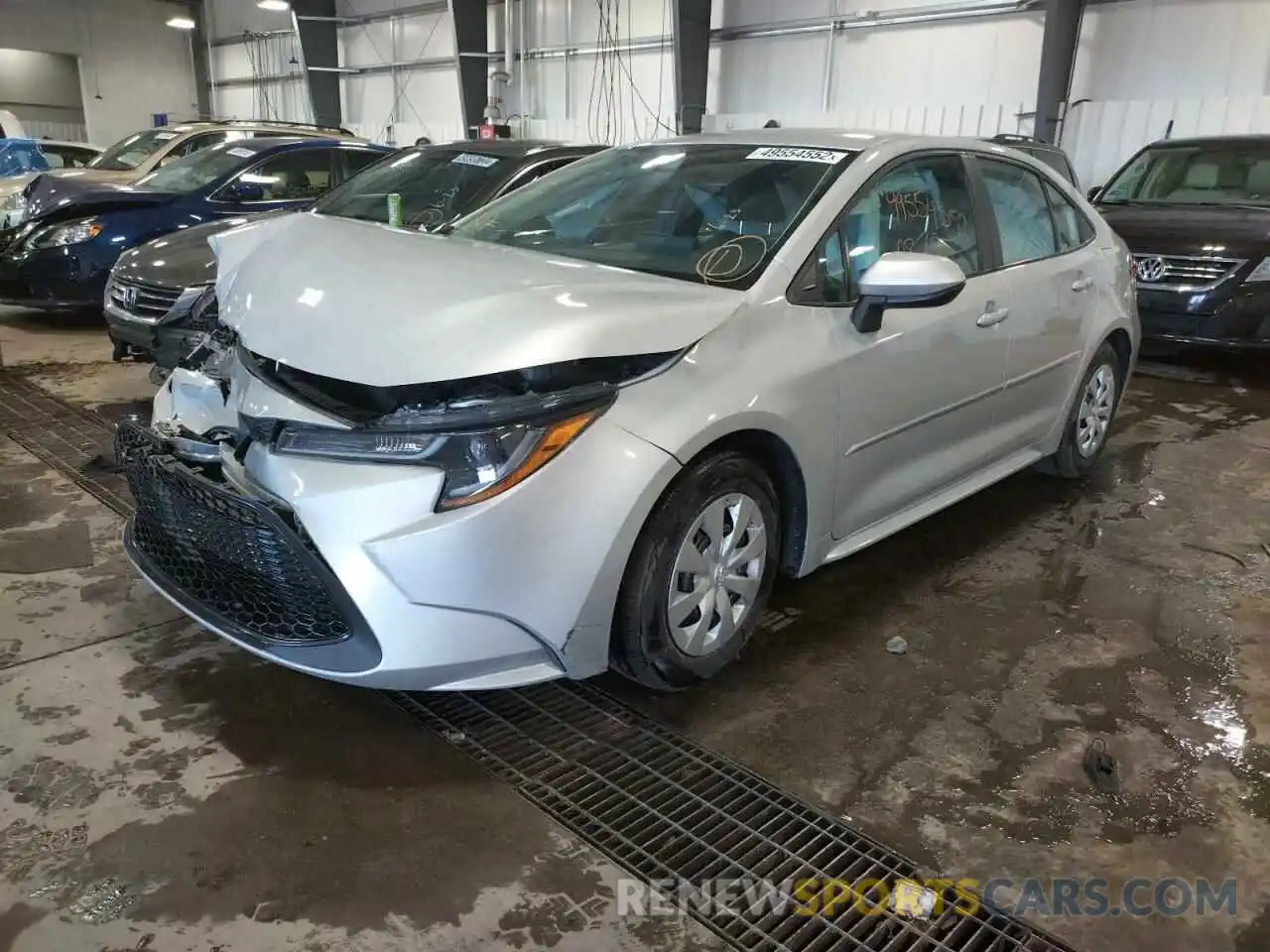 2 Photograph of a damaged car 5YFDPRAEXLP017989 TOYOTA COROLLA 2020