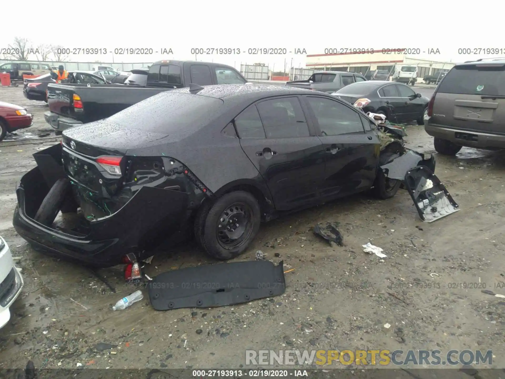 4 Photograph of a damaged car 5YFDPRAEXLP037417 TOYOTA COROLLA 2020