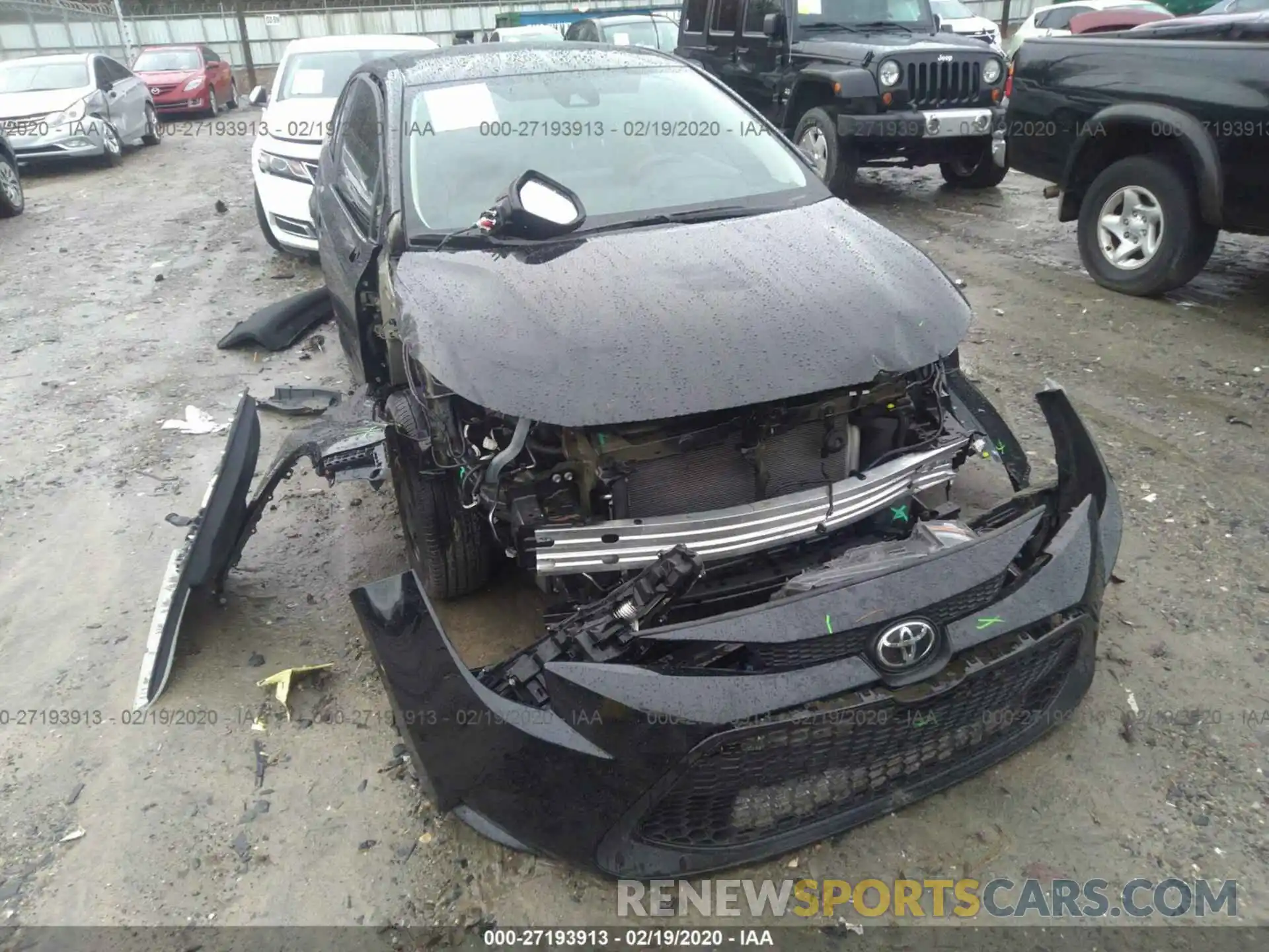 6 Photograph of a damaged car 5YFDPRAEXLP037417 TOYOTA COROLLA 2020