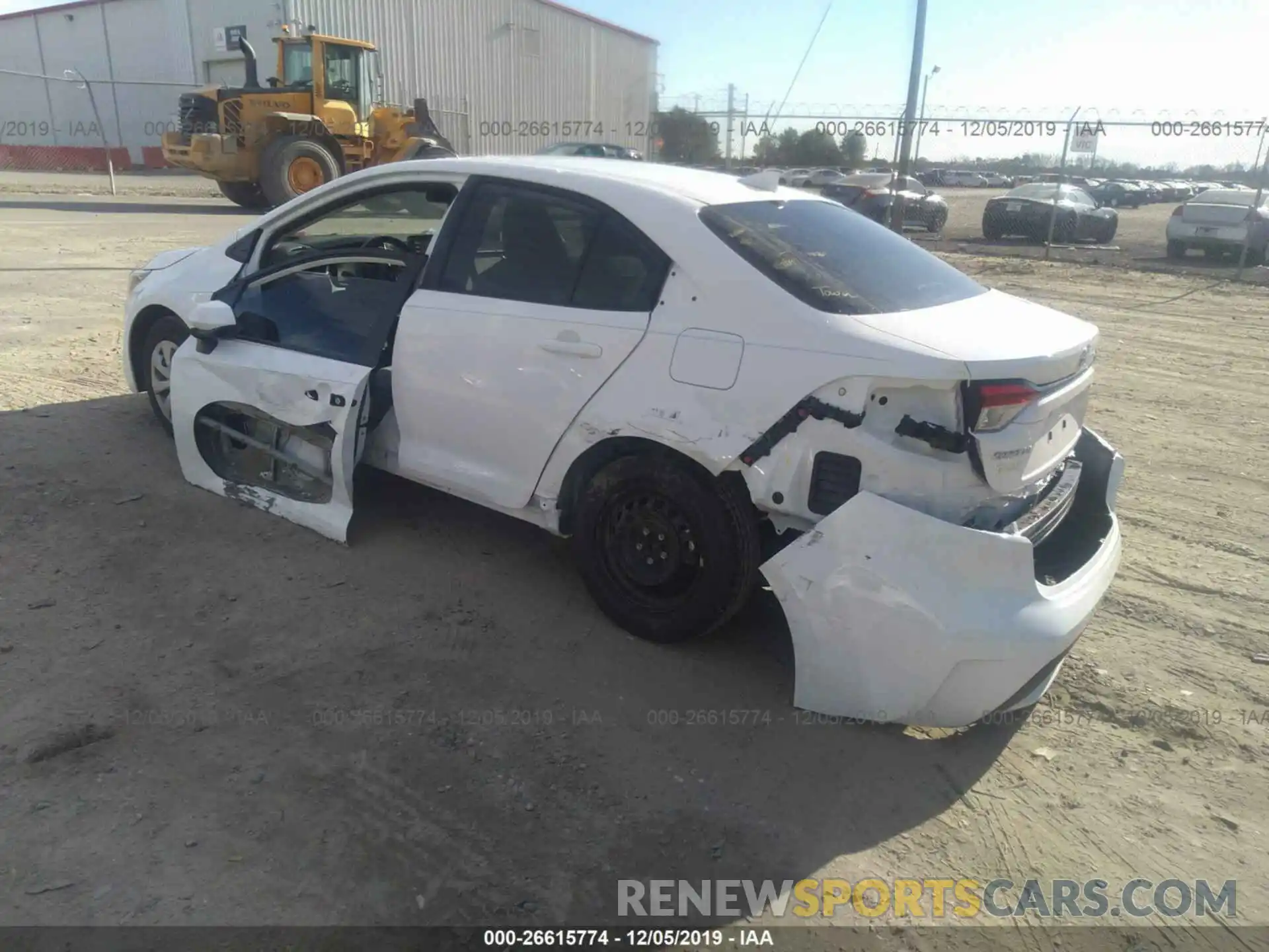 3 Photograph of a damaged car 5YFDPRAEXLP037790 TOYOTA COROLLA 2020