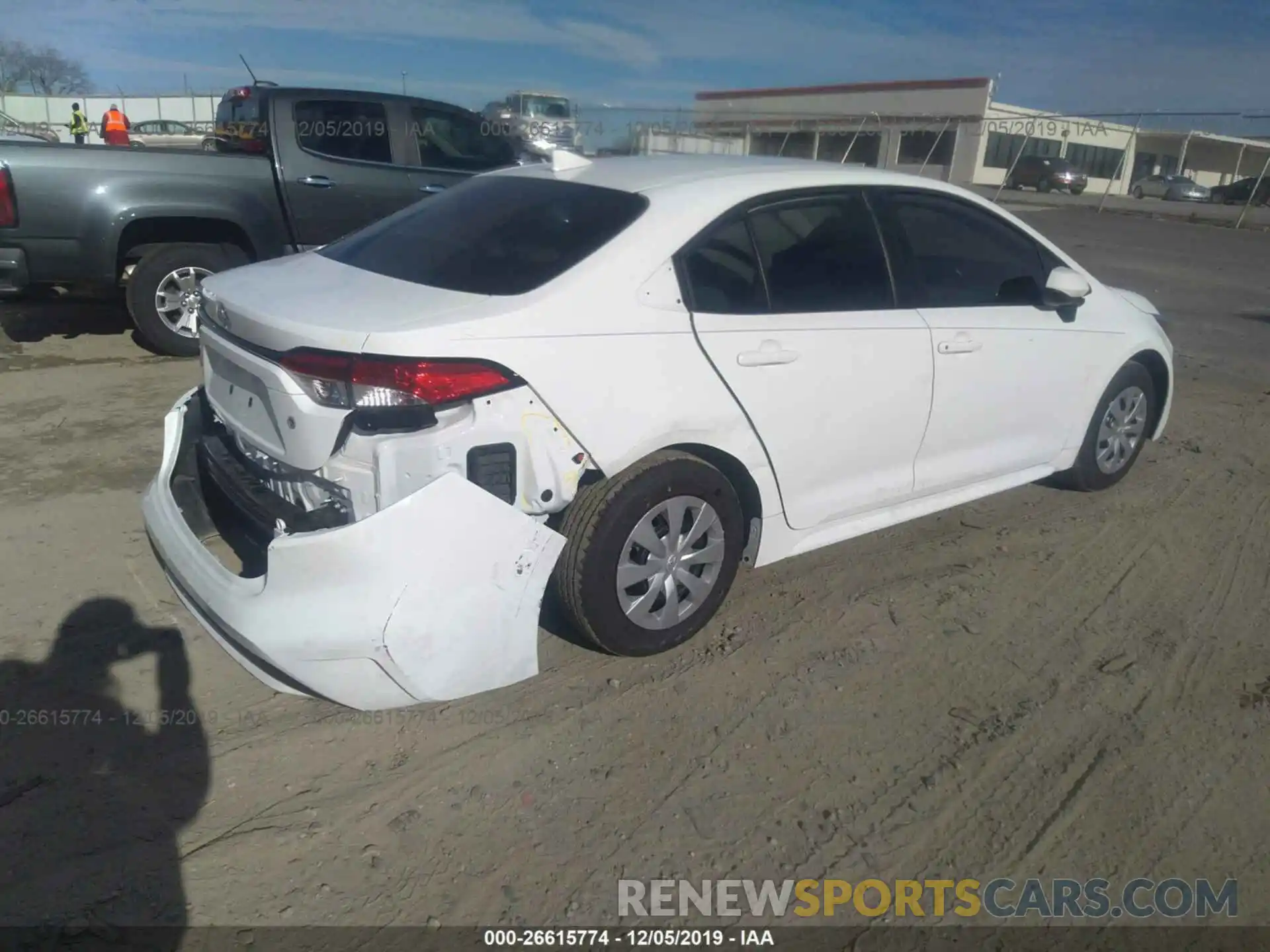 4 Photograph of a damaged car 5YFDPRAEXLP037790 TOYOTA COROLLA 2020