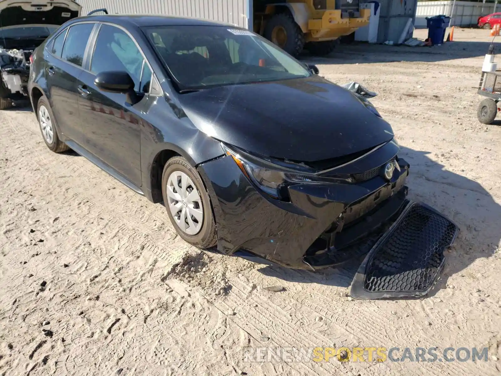 1 Photograph of a damaged car 5YFDPRAEXLP053326 TOYOTA COROLLA 2020