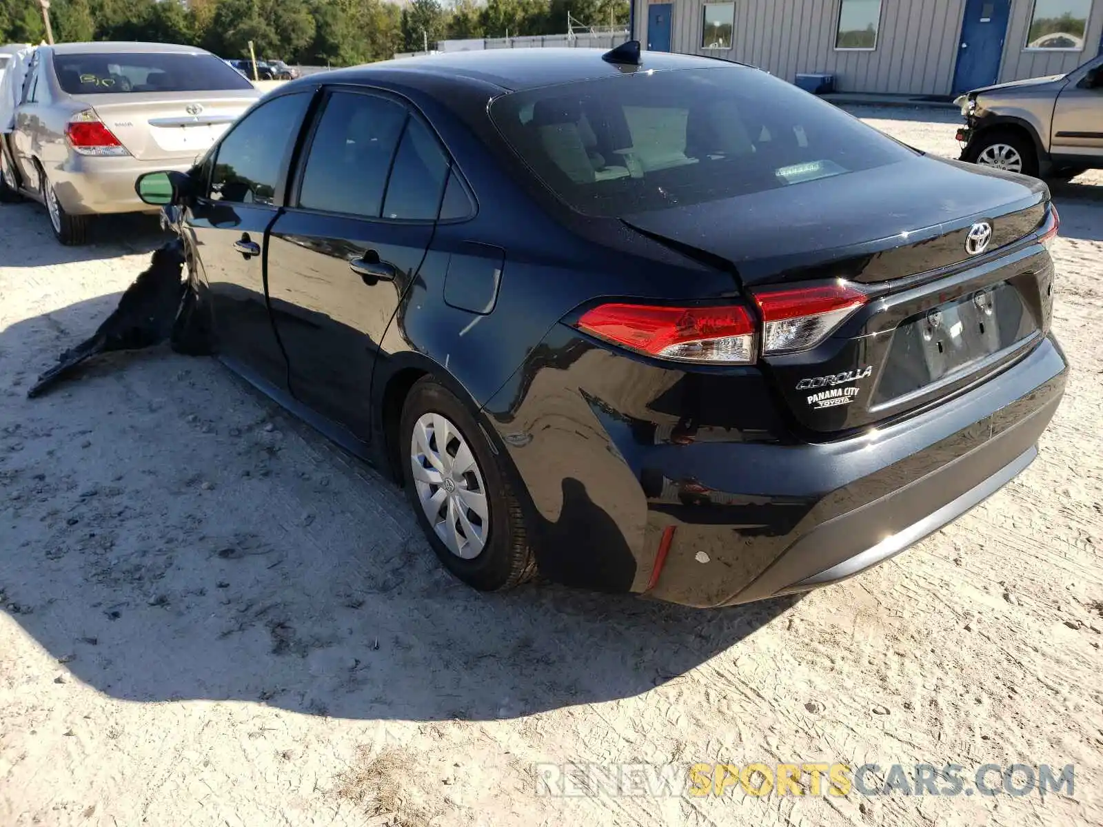 3 Photograph of a damaged car 5YFDPRAEXLP053326 TOYOTA COROLLA 2020