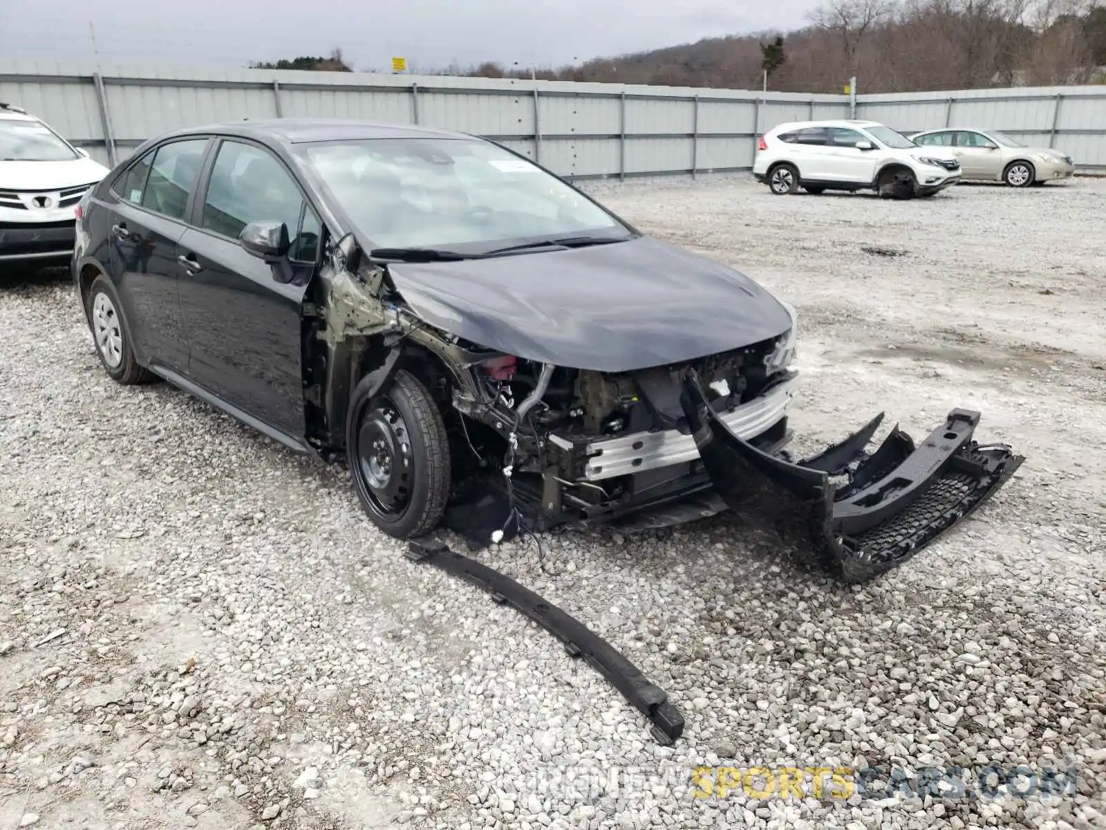 1 Фотография поврежденного автомобиля 5YFDPRAEXLP055125 TOYOTA COROLLA 2020