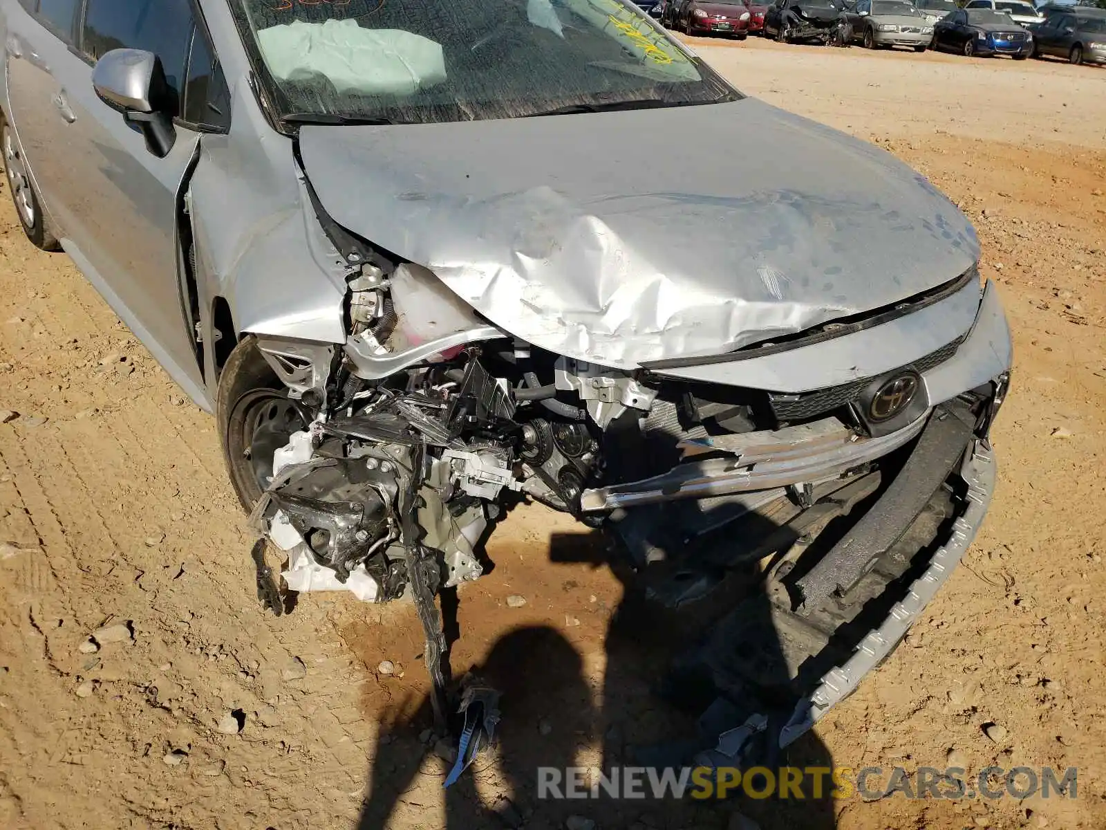 9 Photograph of a damaged car 5YFDPRAEXLP058946 TOYOTA COROLLA 2020