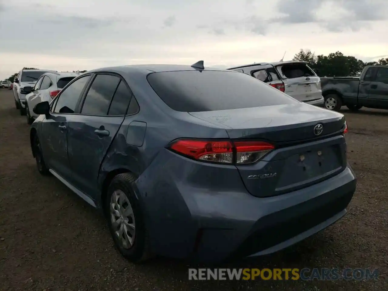 3 Photograph of a damaged car 5YFDPRAEXLP061930 TOYOTA COROLLA 2020