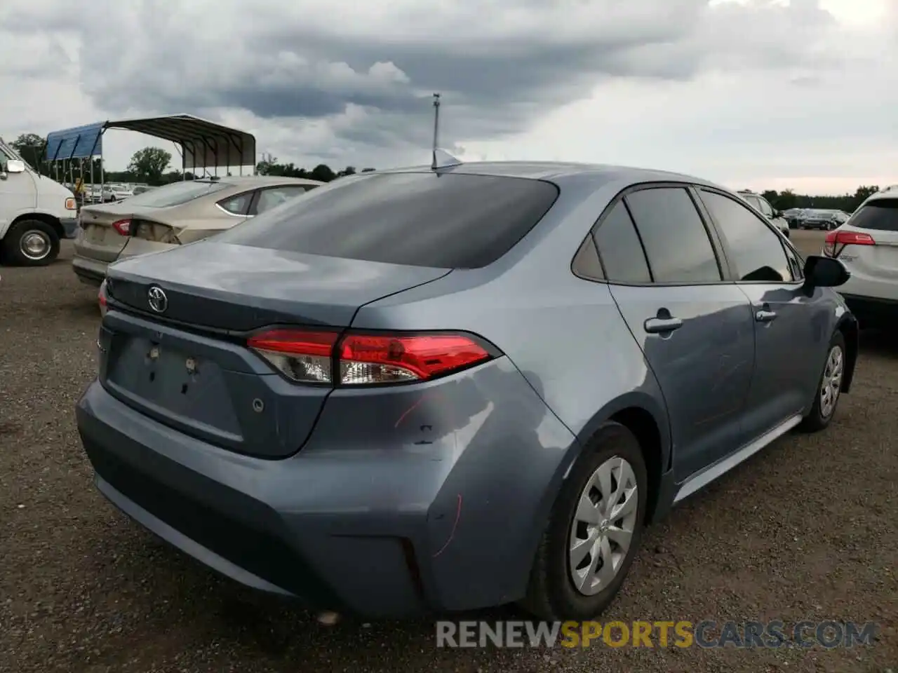 4 Photograph of a damaged car 5YFDPRAEXLP061930 TOYOTA COROLLA 2020