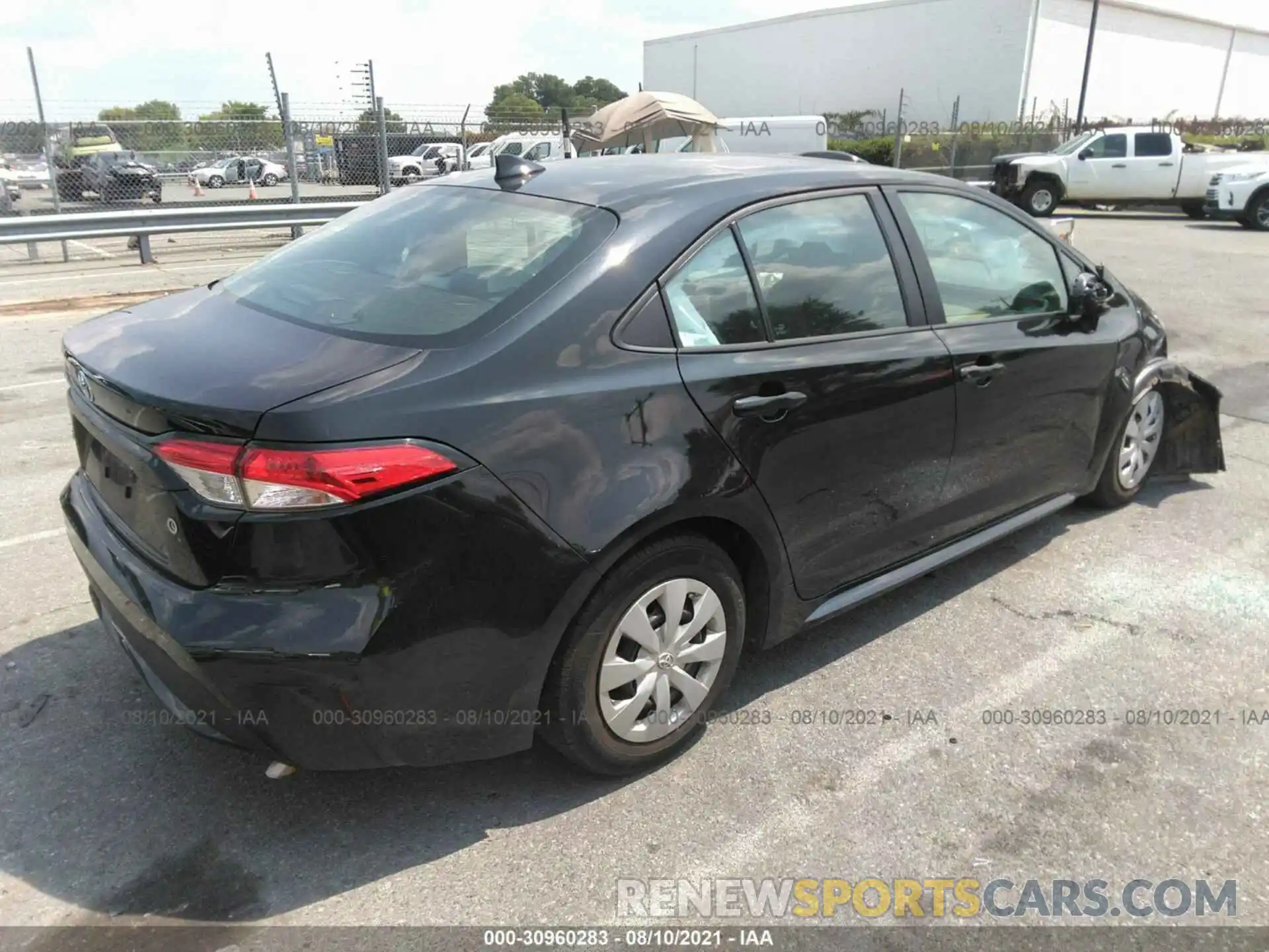 4 Photograph of a damaged car 5YFDPRAEXLP063015 TOYOTA COROLLA 2020