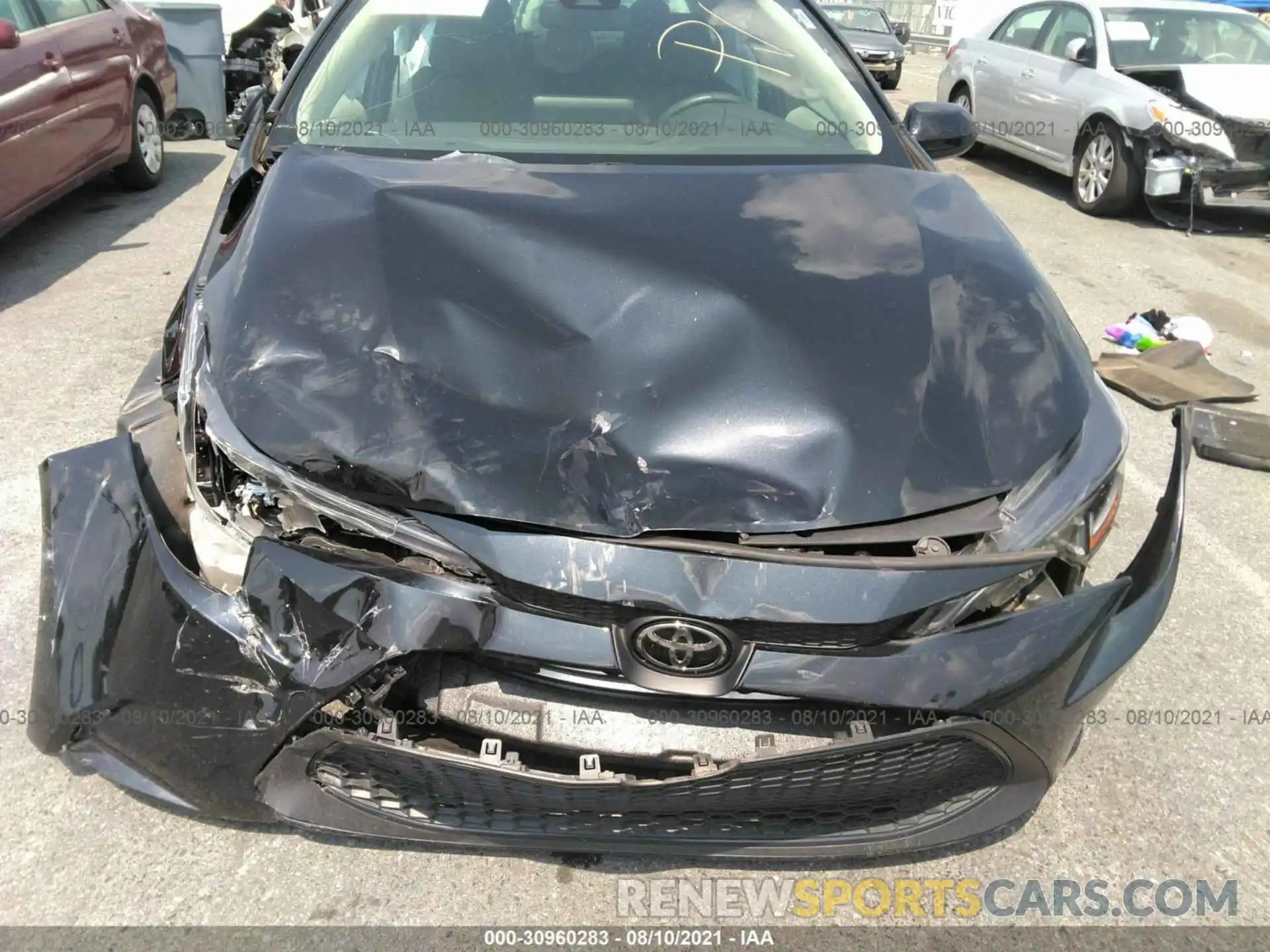 6 Photograph of a damaged car 5YFDPRAEXLP063015 TOYOTA COROLLA 2020