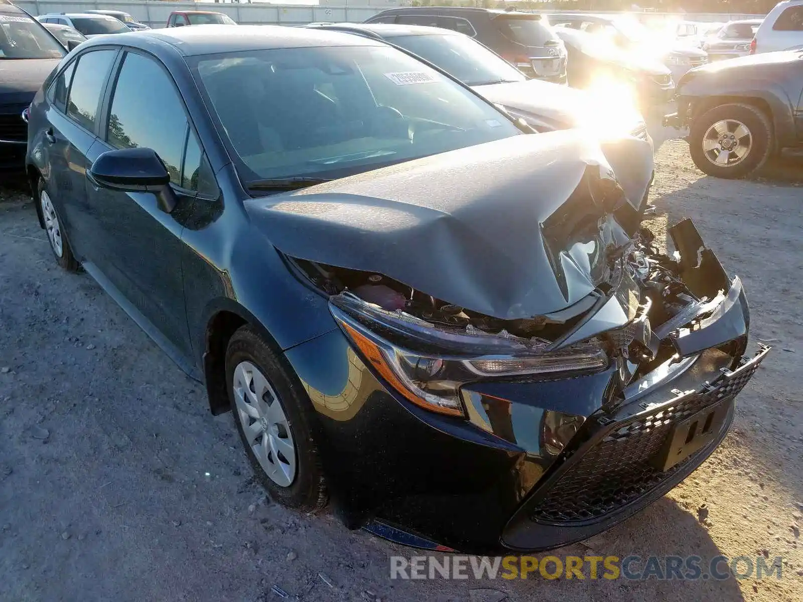 1 Photograph of a damaged car 5YFDPRAEXLP065850 TOYOTA COROLLA 2020