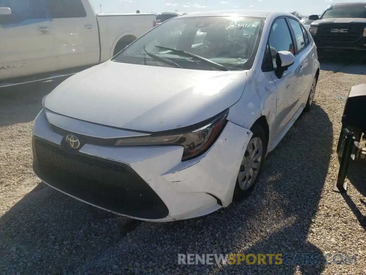 2 Photograph of a damaged car 5YFDPRAEXLP079926 TOYOTA COROLLA 2020