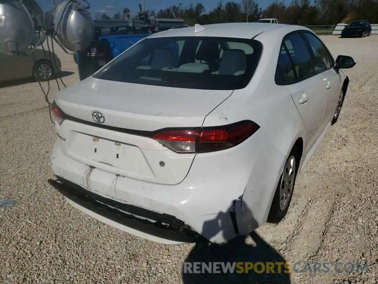 4 Photograph of a damaged car 5YFDPRAEXLP079926 TOYOTA COROLLA 2020