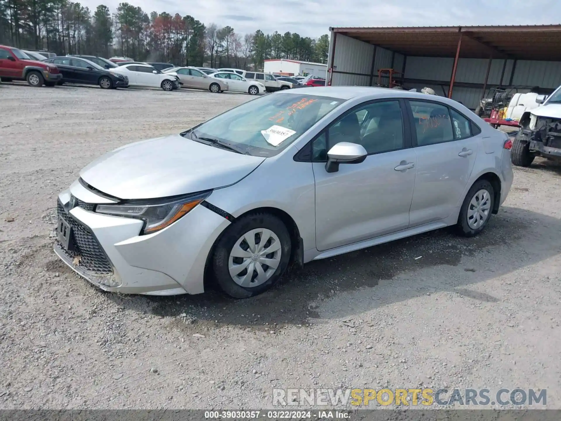 2 Photograph of a damaged car 5YFDPRAEXLP097701 TOYOTA COROLLA 2020