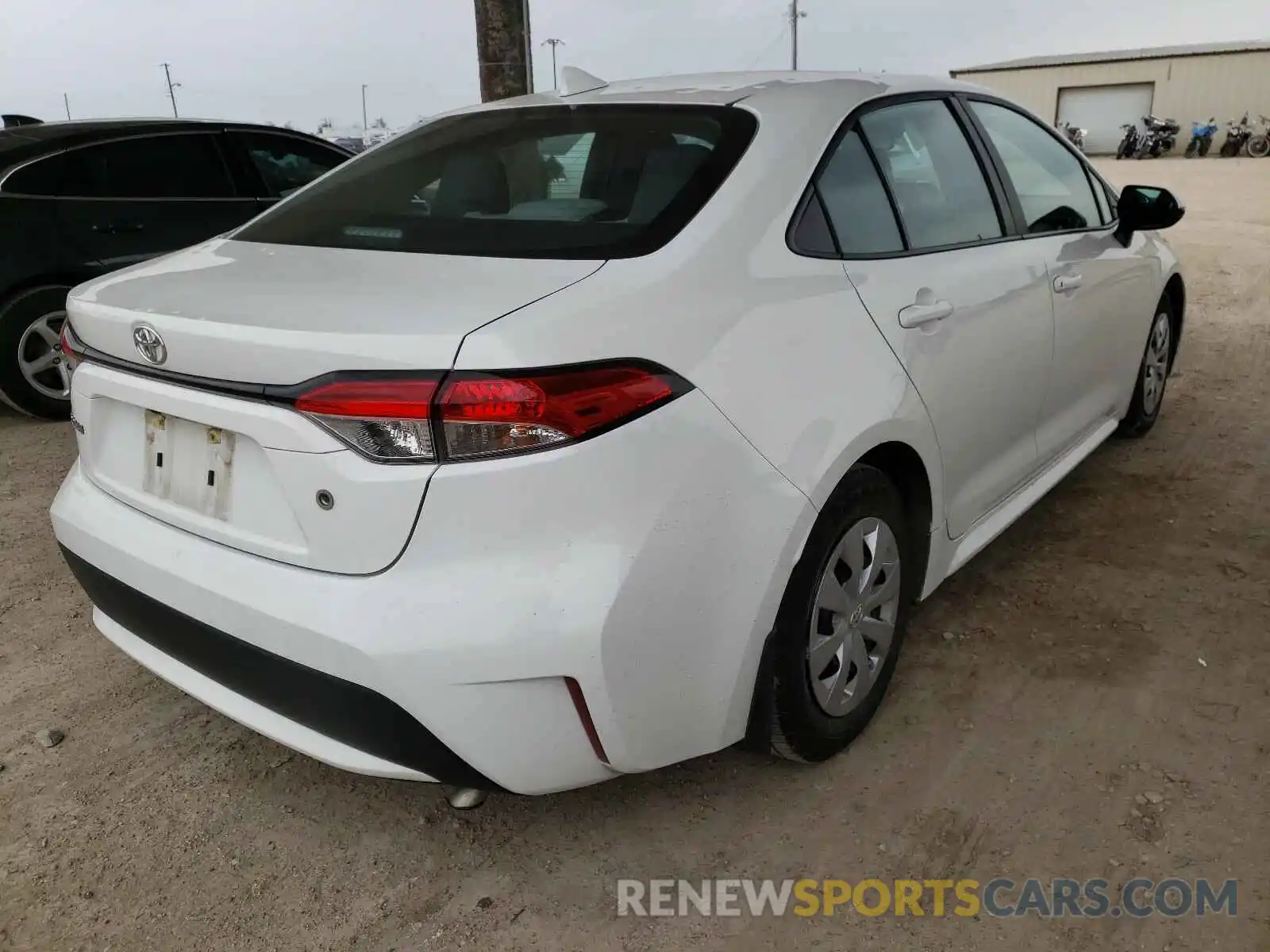 4 Photograph of a damaged car 5YFDPRAEXLP099691 TOYOTA COROLLA 2020