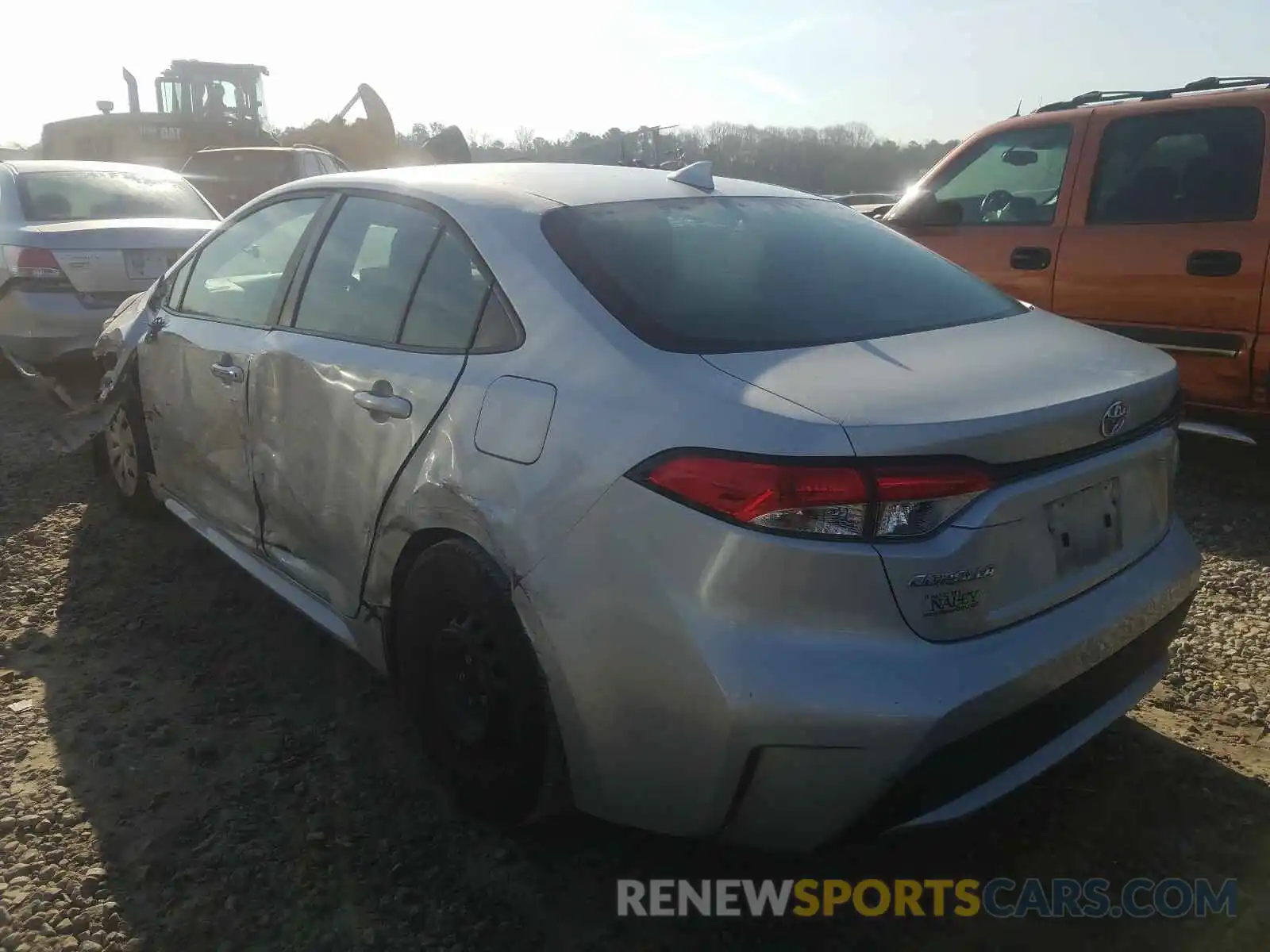 3 Photograph of a damaged car 5YFDPRAEXLP100886 TOYOTA COROLLA 2020