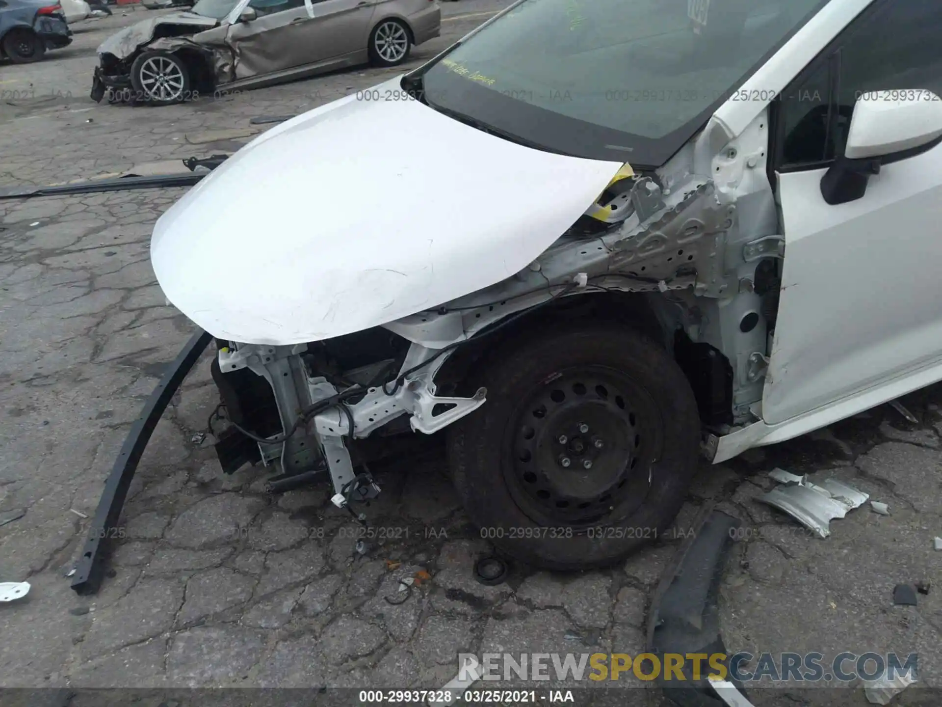 6 Фотография поврежденного автомобиля 5YFDPRAEXLP104033 TOYOTA COROLLA 2020