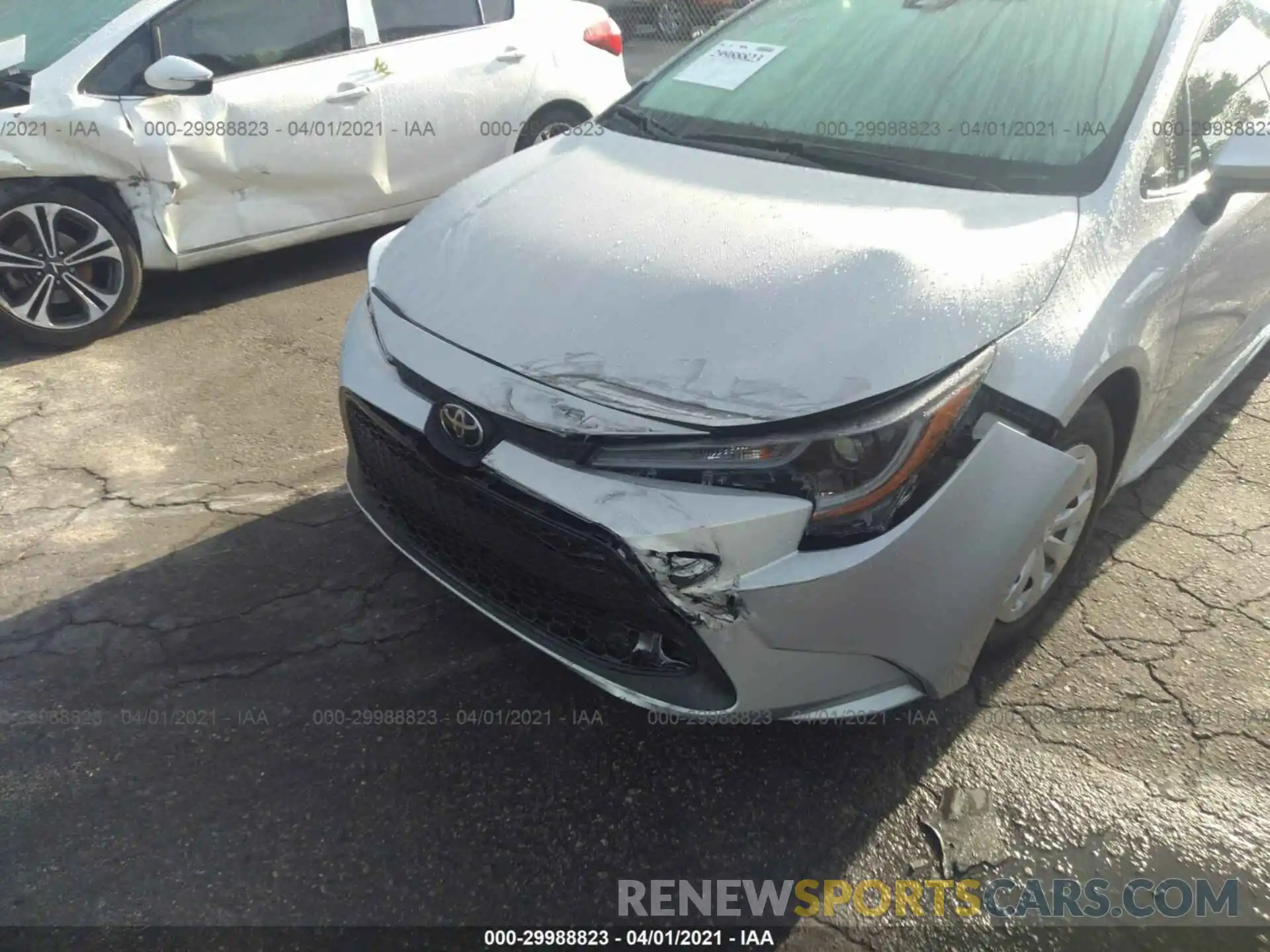 6 Photograph of a damaged car 5YFDPRAEXLP105571 TOYOTA COROLLA 2020