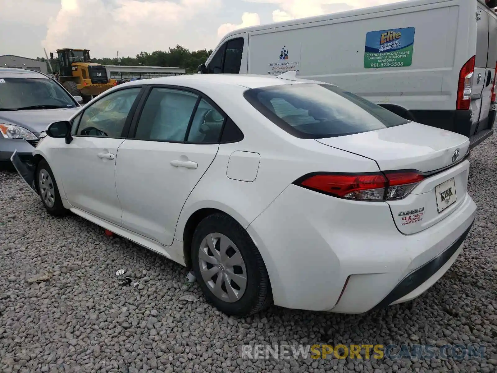 3 Photograph of a damaged car 5YFDPRAEXLP123343 TOYOTA COROLLA 2020