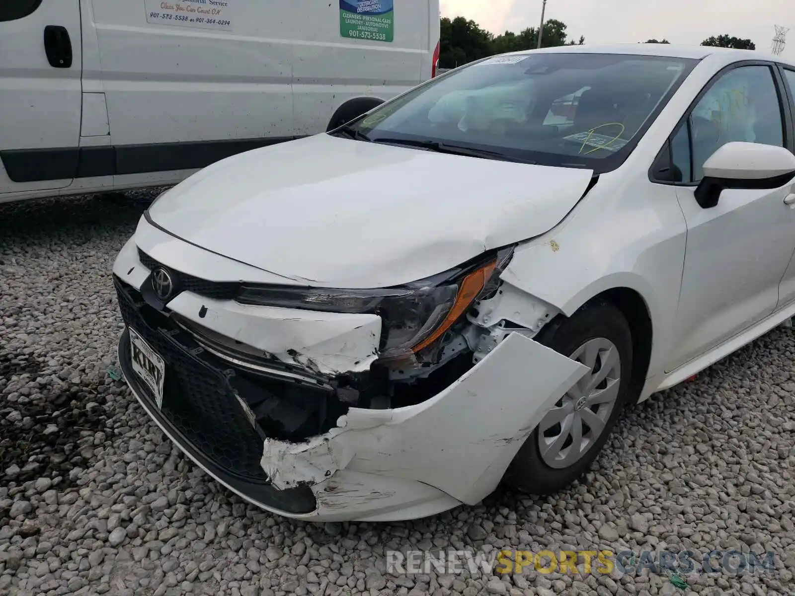 9 Photograph of a damaged car 5YFDPRAEXLP123343 TOYOTA COROLLA 2020