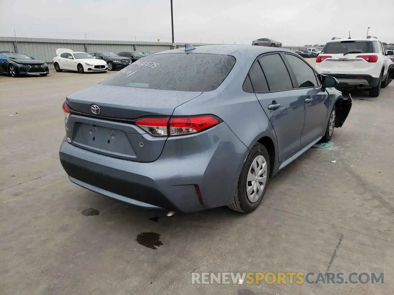 4 Photograph of a damaged car 5YFDPRAEXLP125058 TOYOTA COROLLA 2020