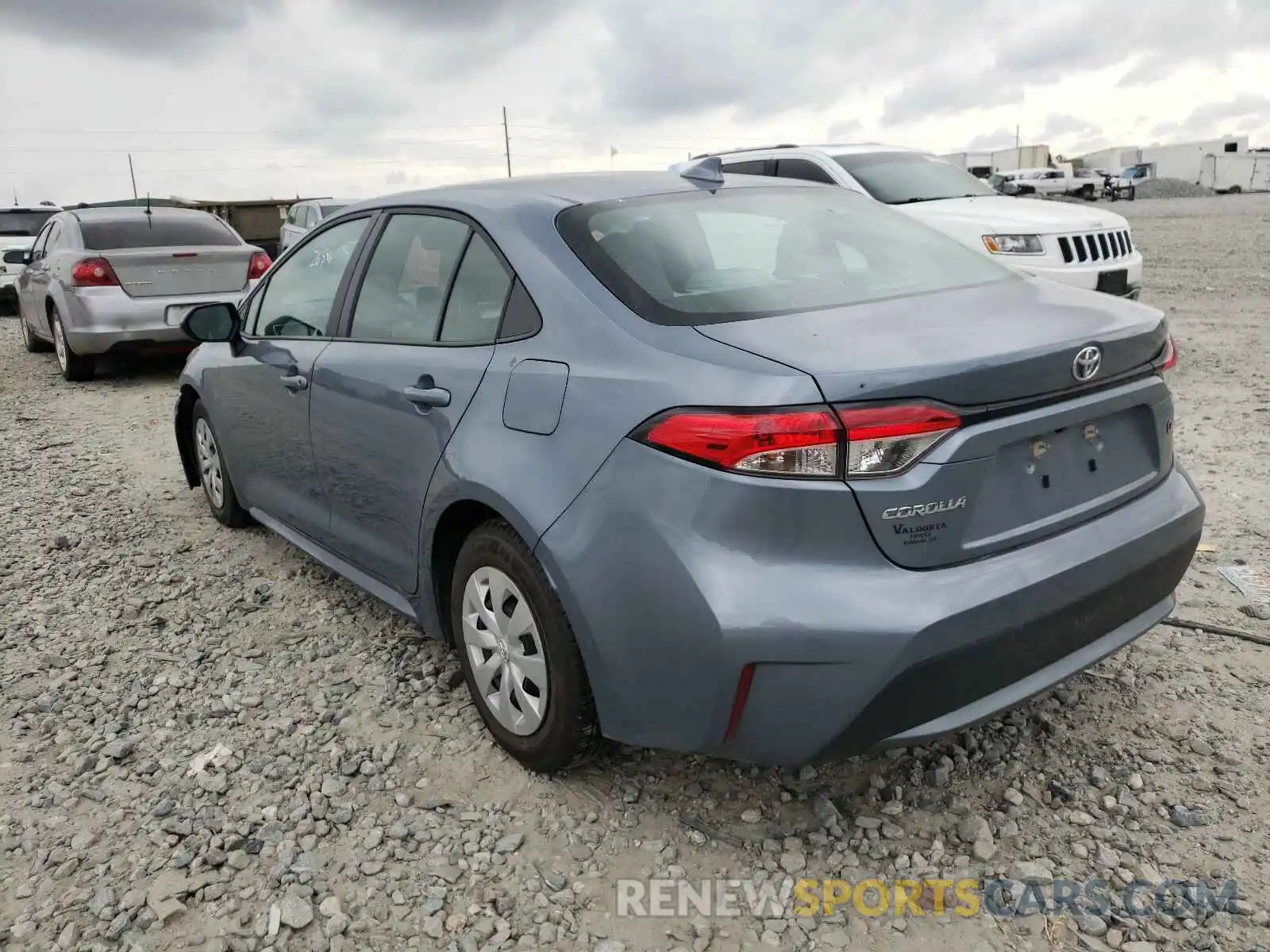 3 Photograph of a damaged car 5YFDPRAEXLP131541 TOYOTA COROLLA 2020