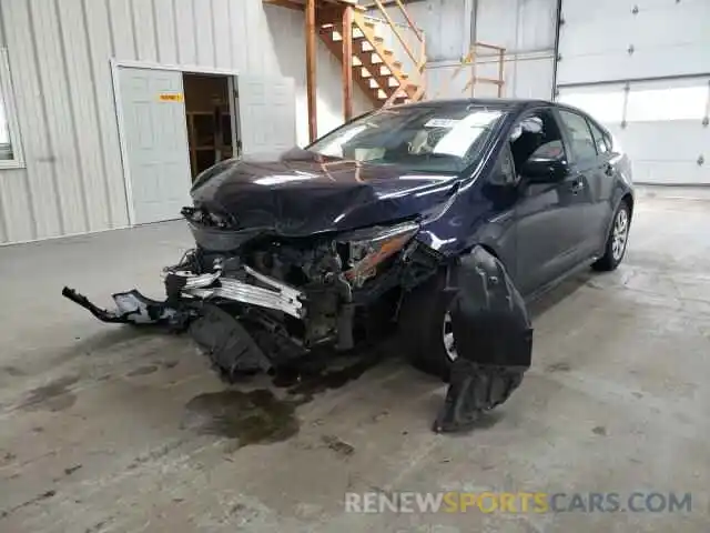 2 Photograph of a damaged car 5YFEPAE4LP0159521 TOYOTA COROLLA 2020