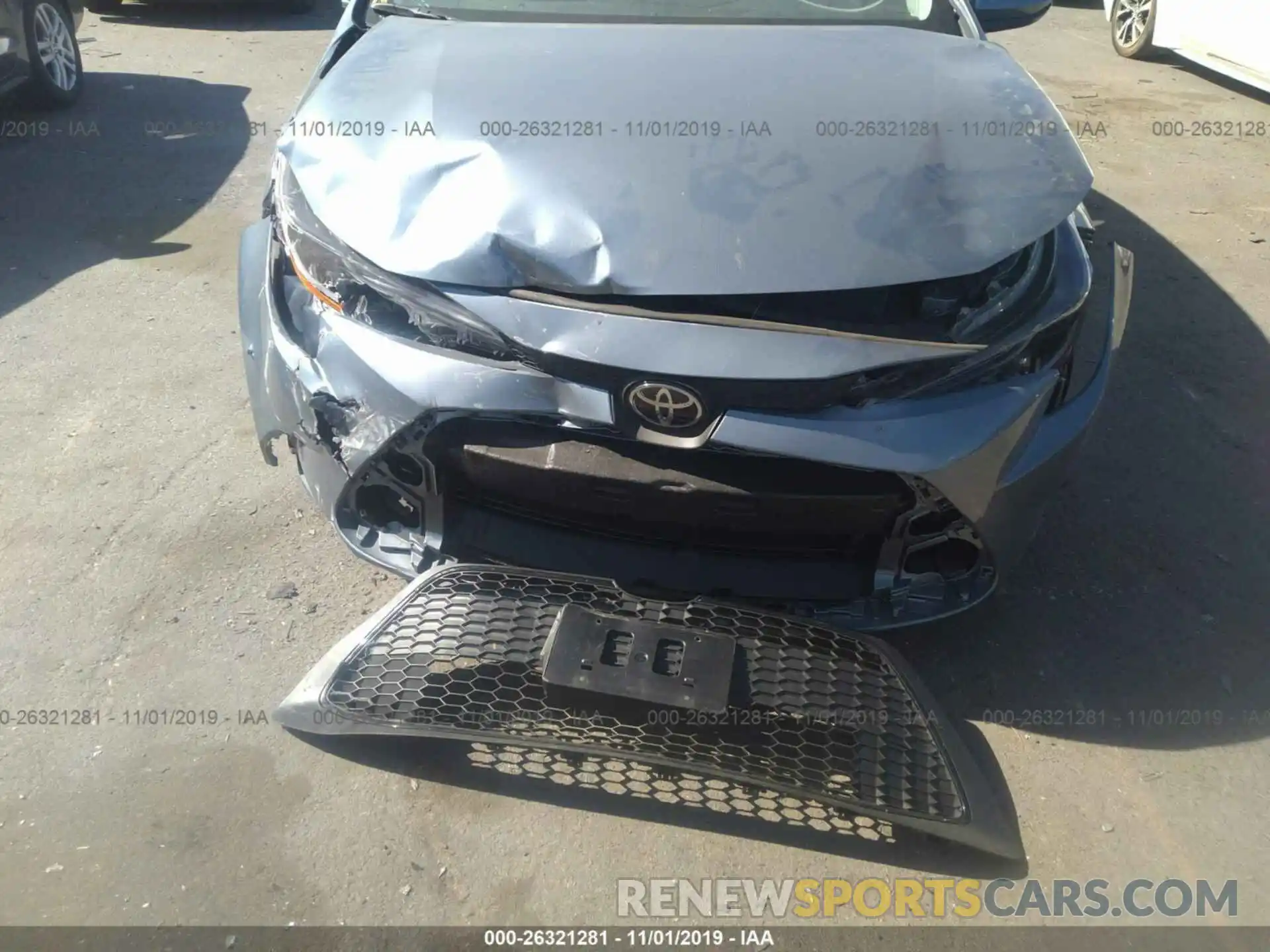 6 Photograph of a damaged car 5YFEPRAE0LP004107 TOYOTA COROLLA 2020