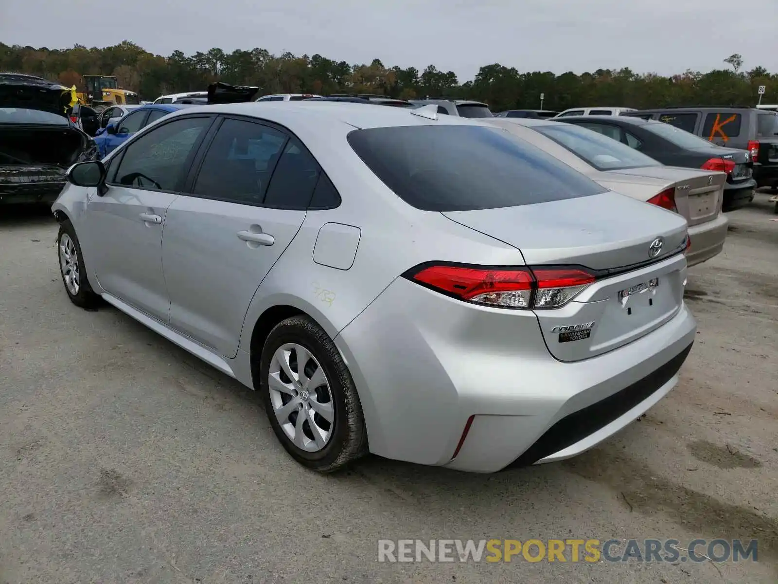 3 Photograph of a damaged car 5YFEPRAE0LP004169 TOYOTA COROLLA 2020